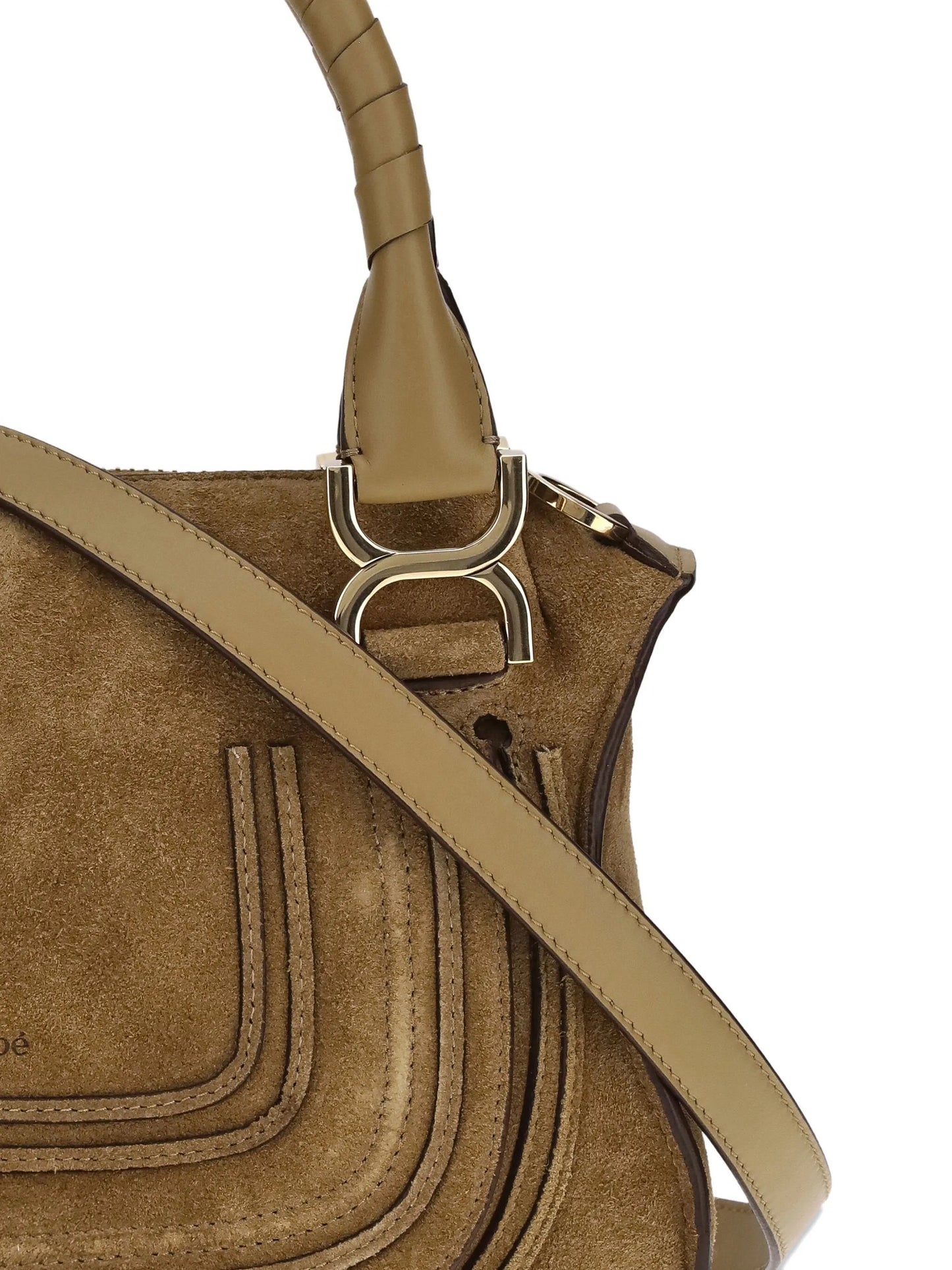 small Marcie suede-leather cross body bag