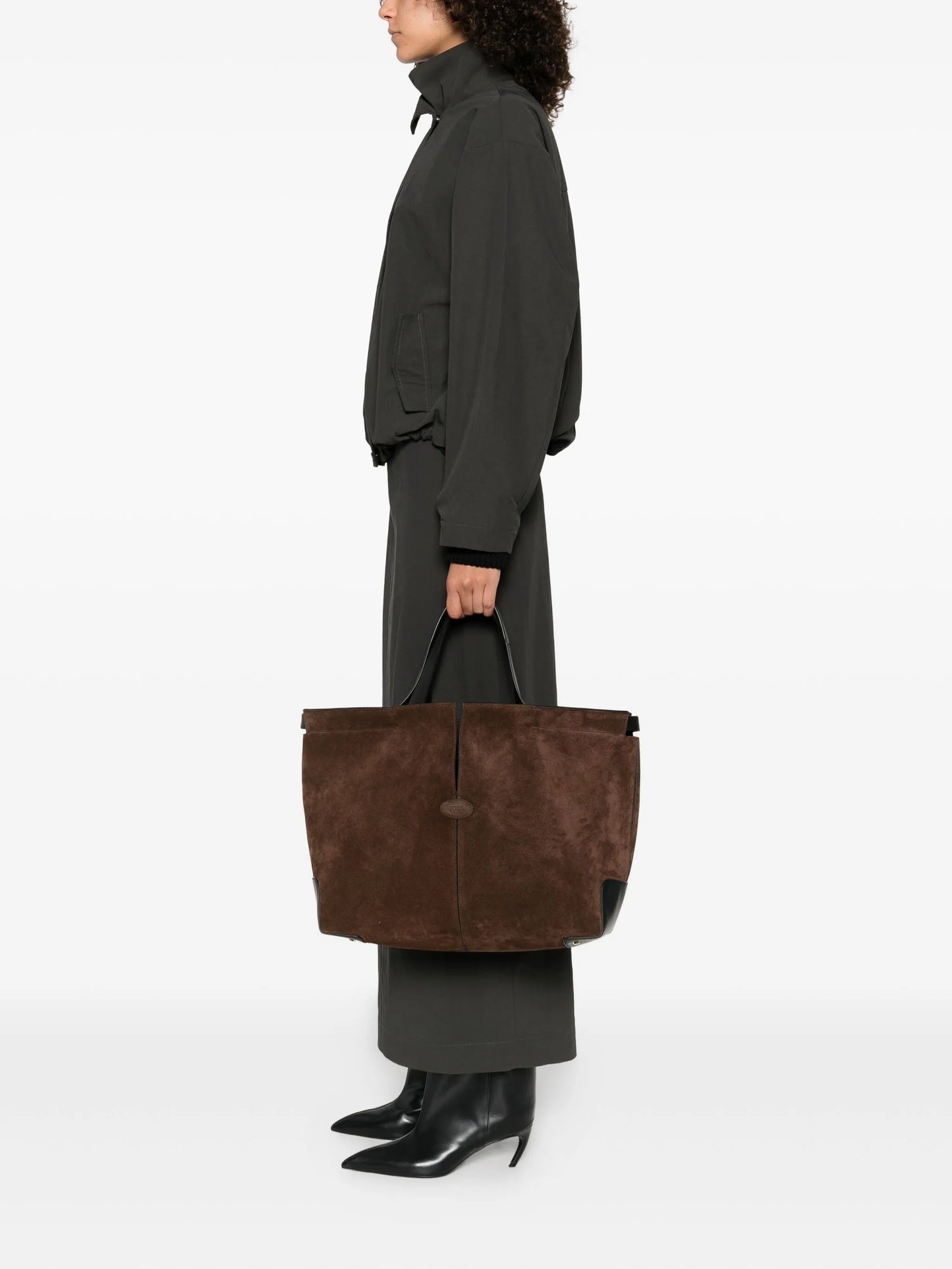 Di Bag Folio leather tote bag