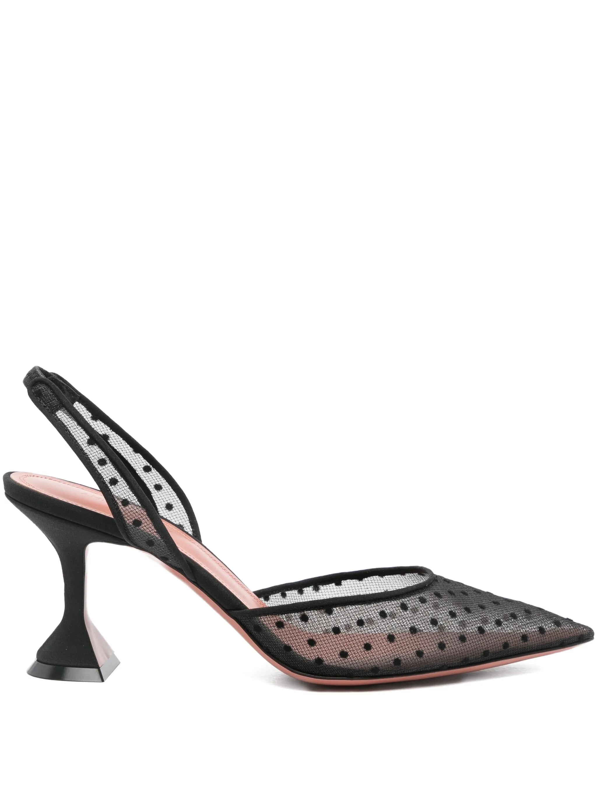 70mm Holli polka-dot pumps