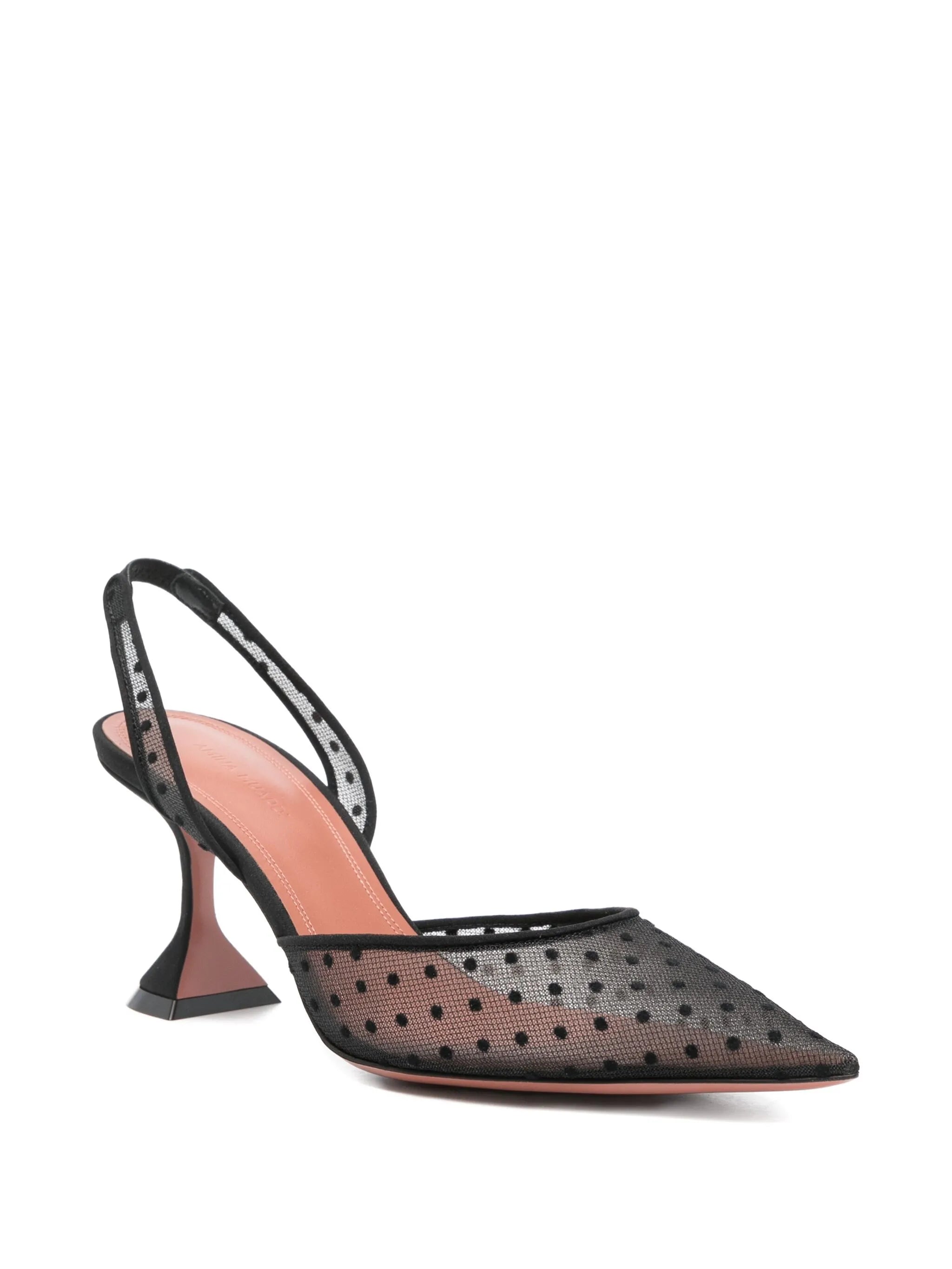 70mm Holli polka-dot pumps