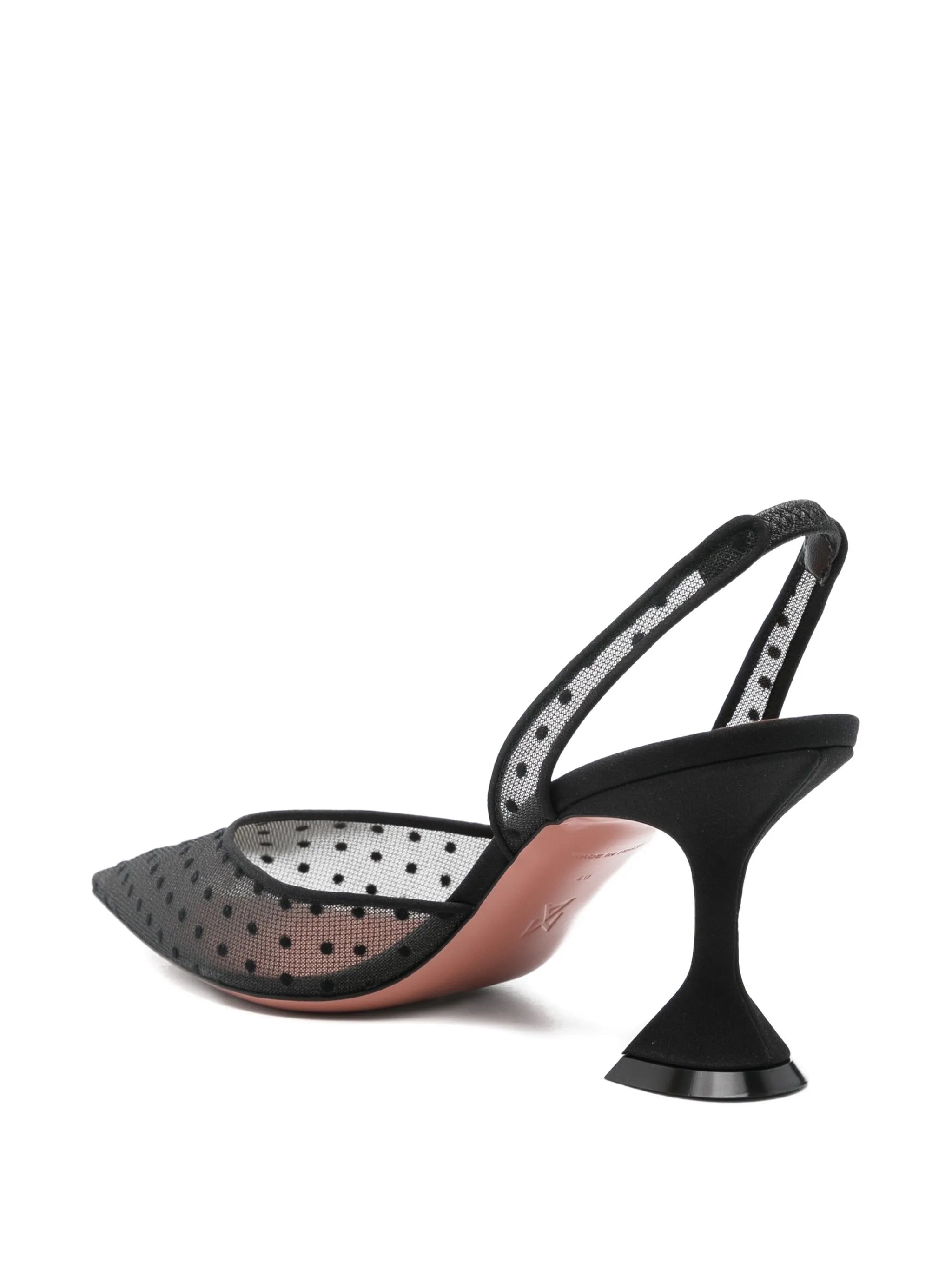 70mm Holli polka-dot pumps