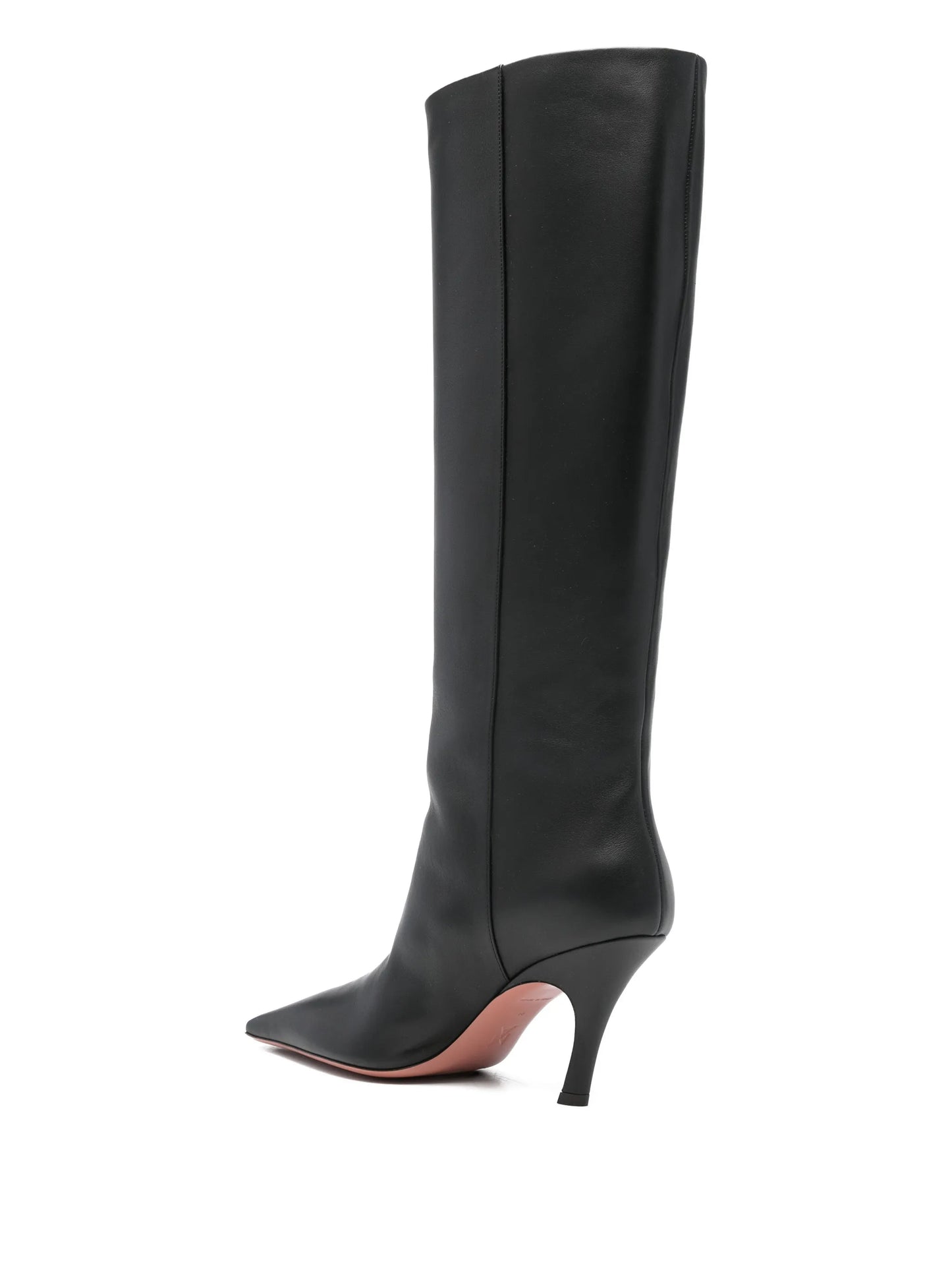 Mona side-zip square-toe boots