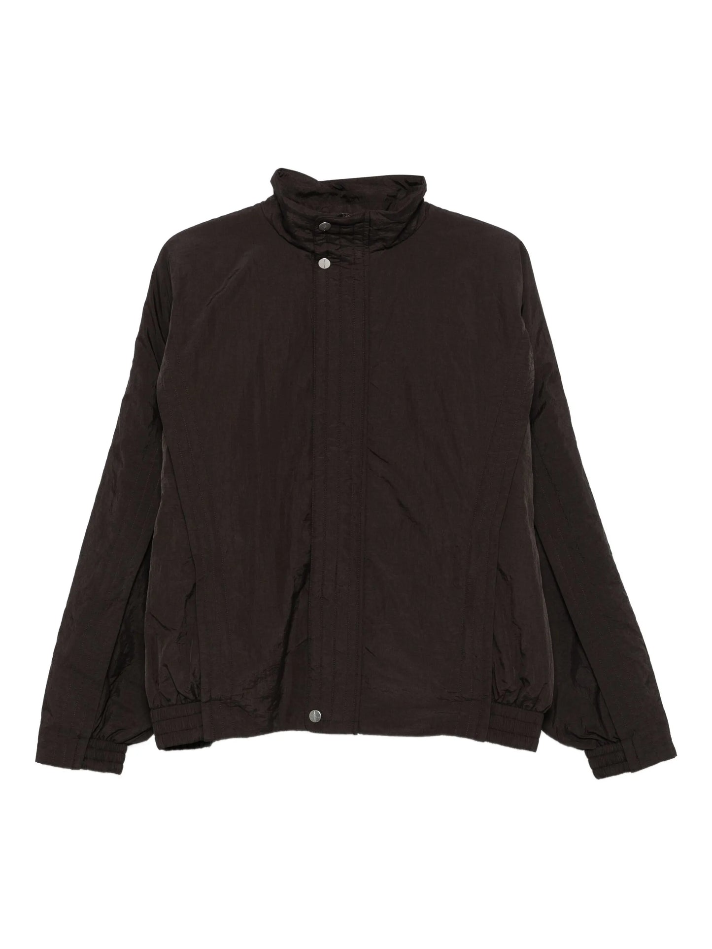 Yot high-neck buttoned jacket
