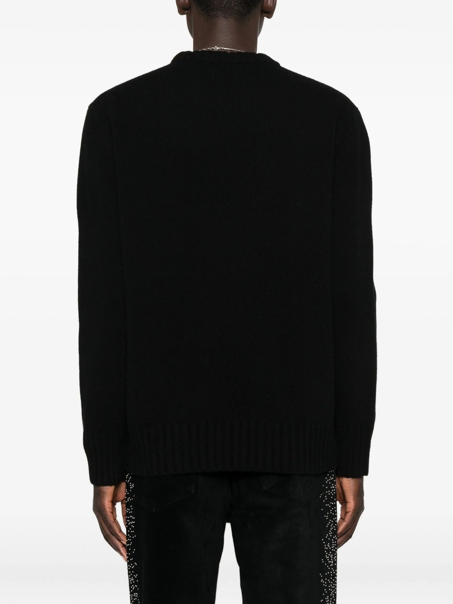 crest-print sweatshirt