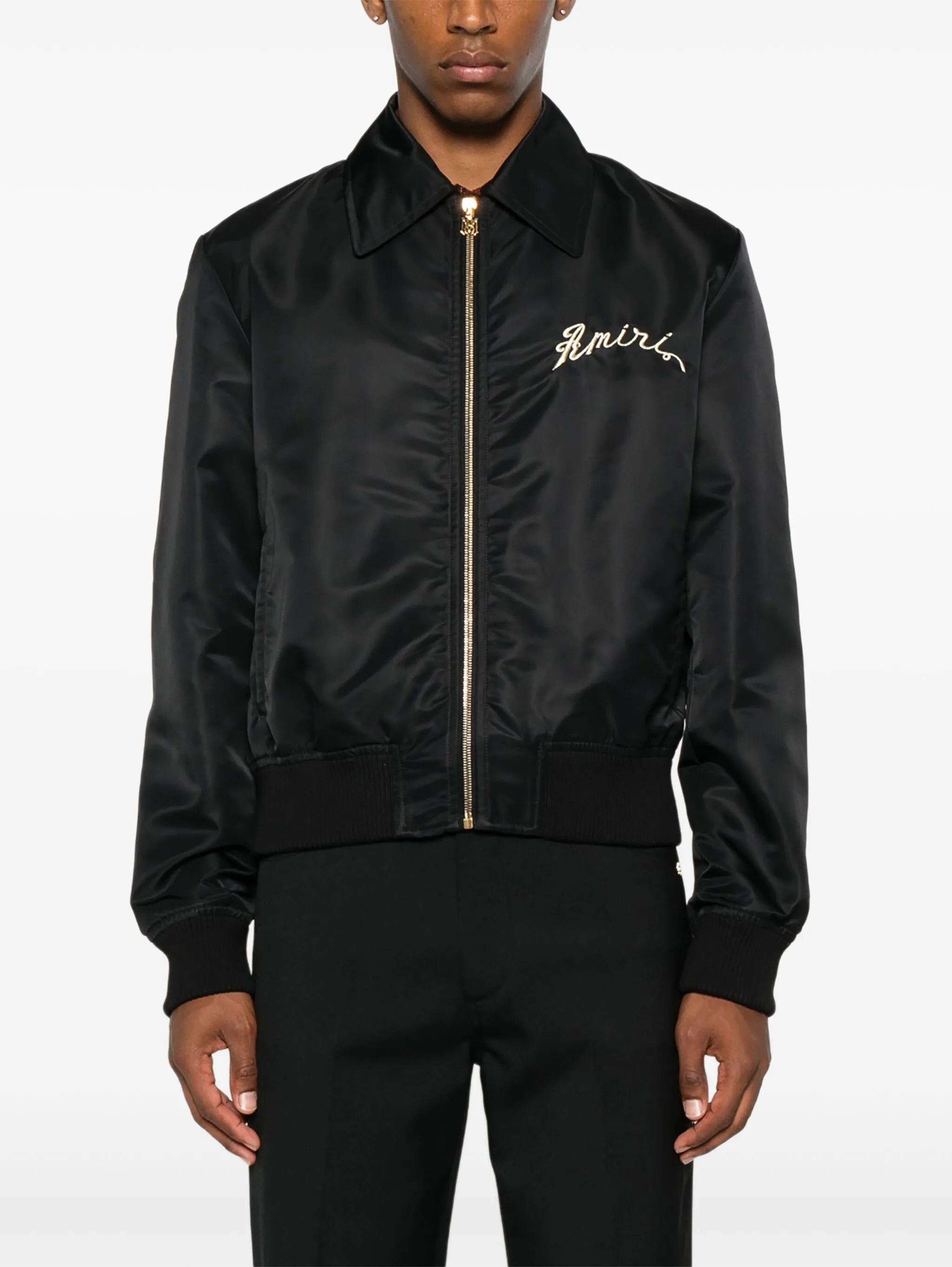 embroidered bomber jacket