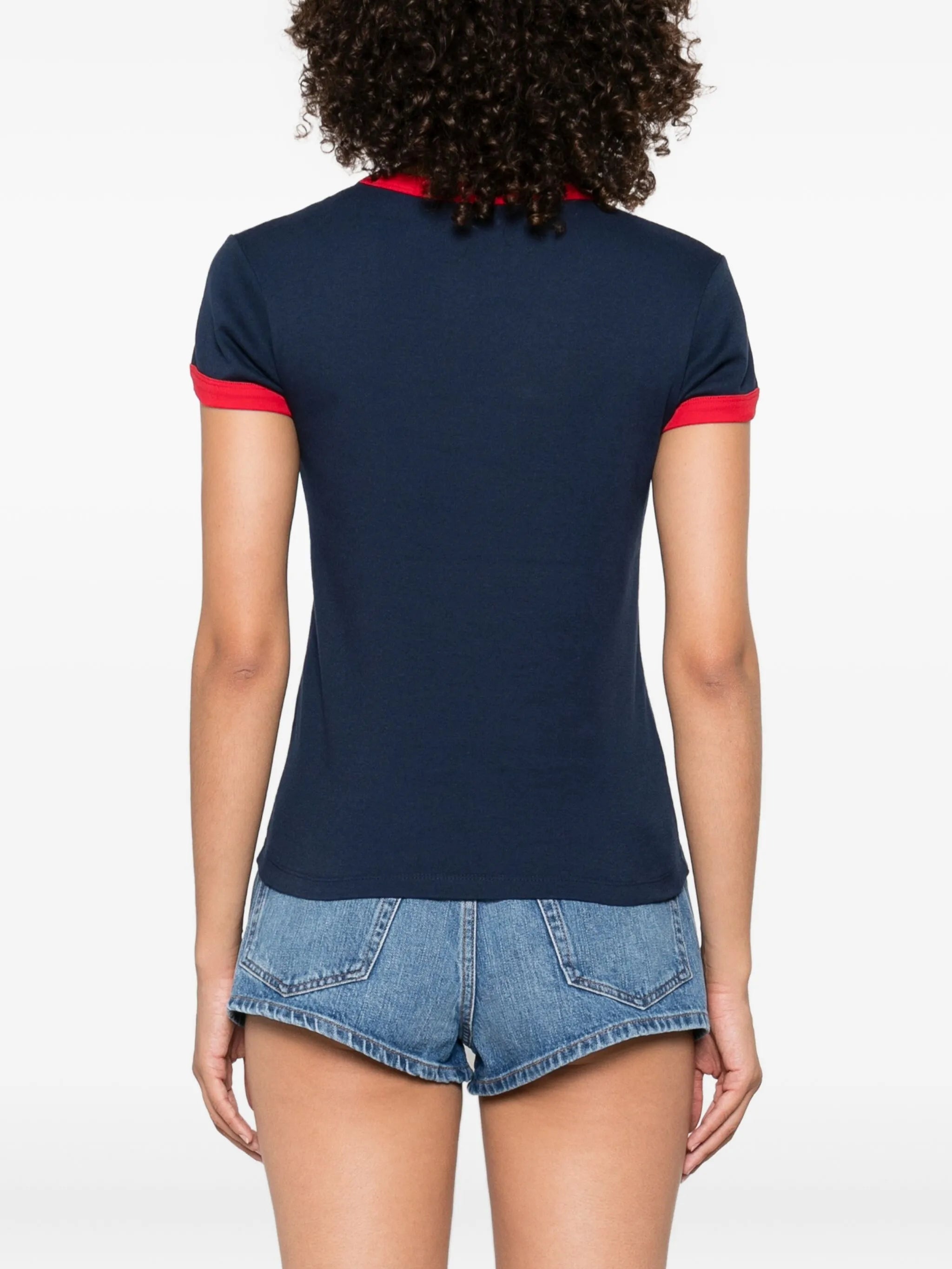 Chez Paris Rome-print T-shirt