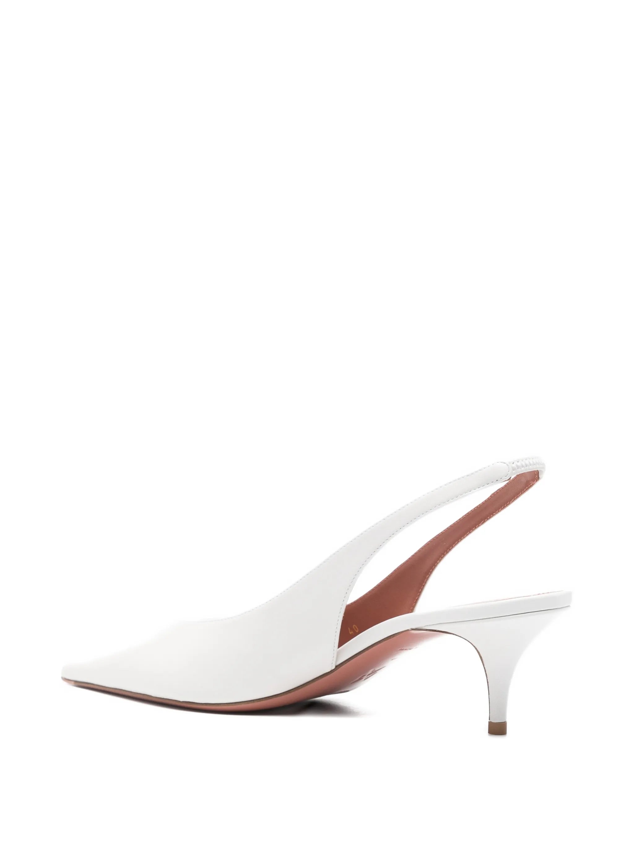 Anok slingback-pointed pumps