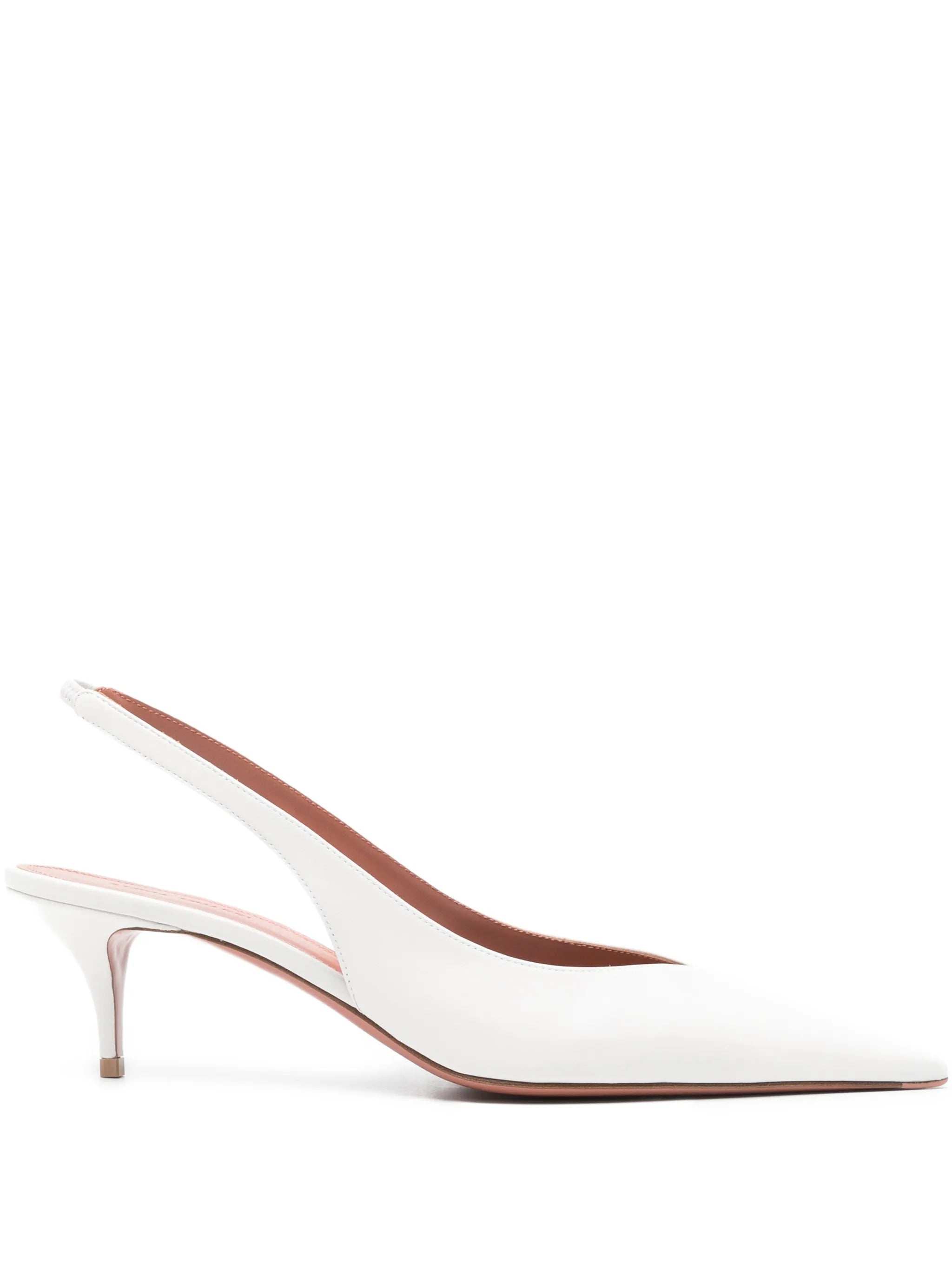 Anok slingback-pointed pumps