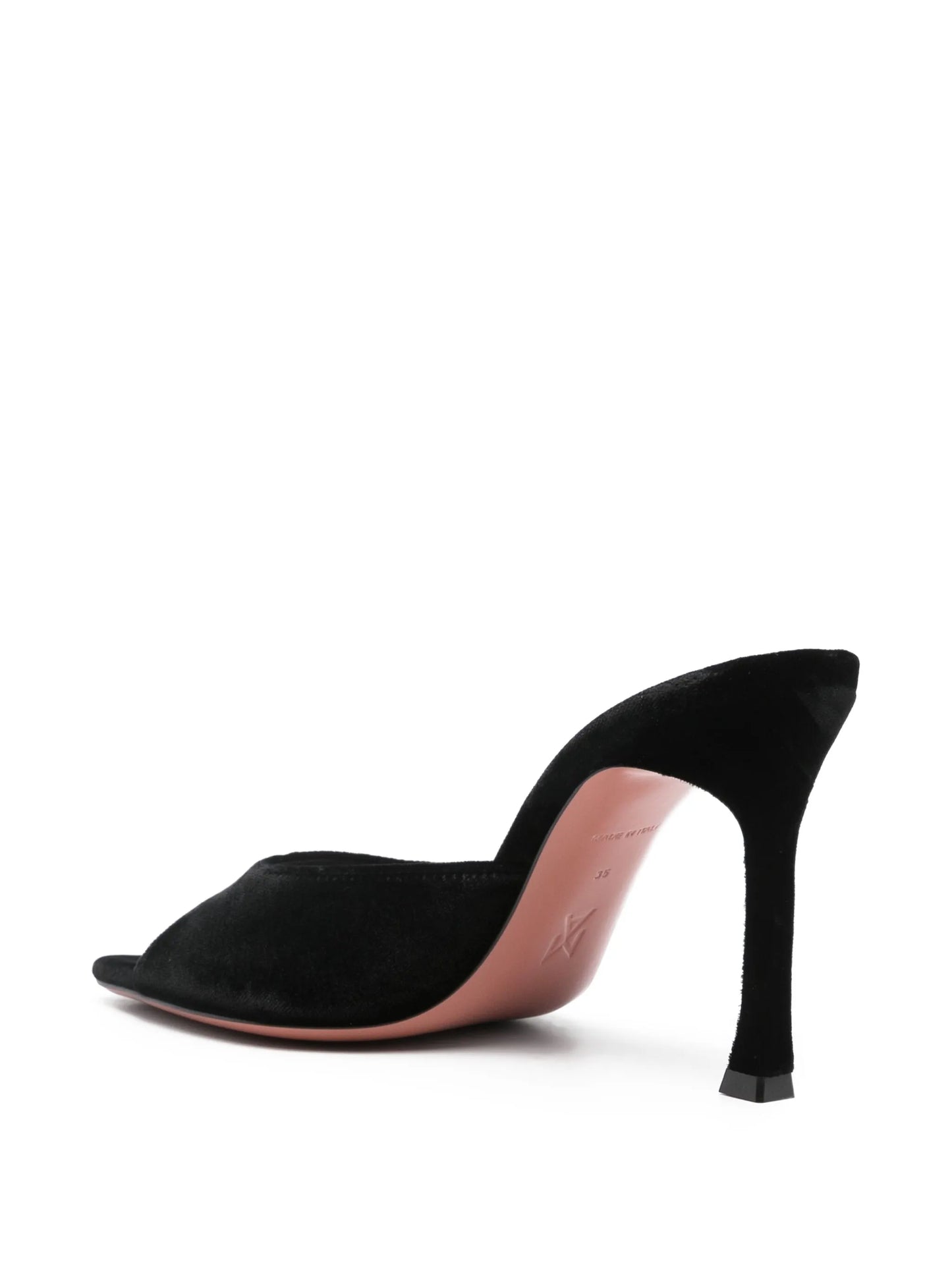 95mm Alexa heeled mules