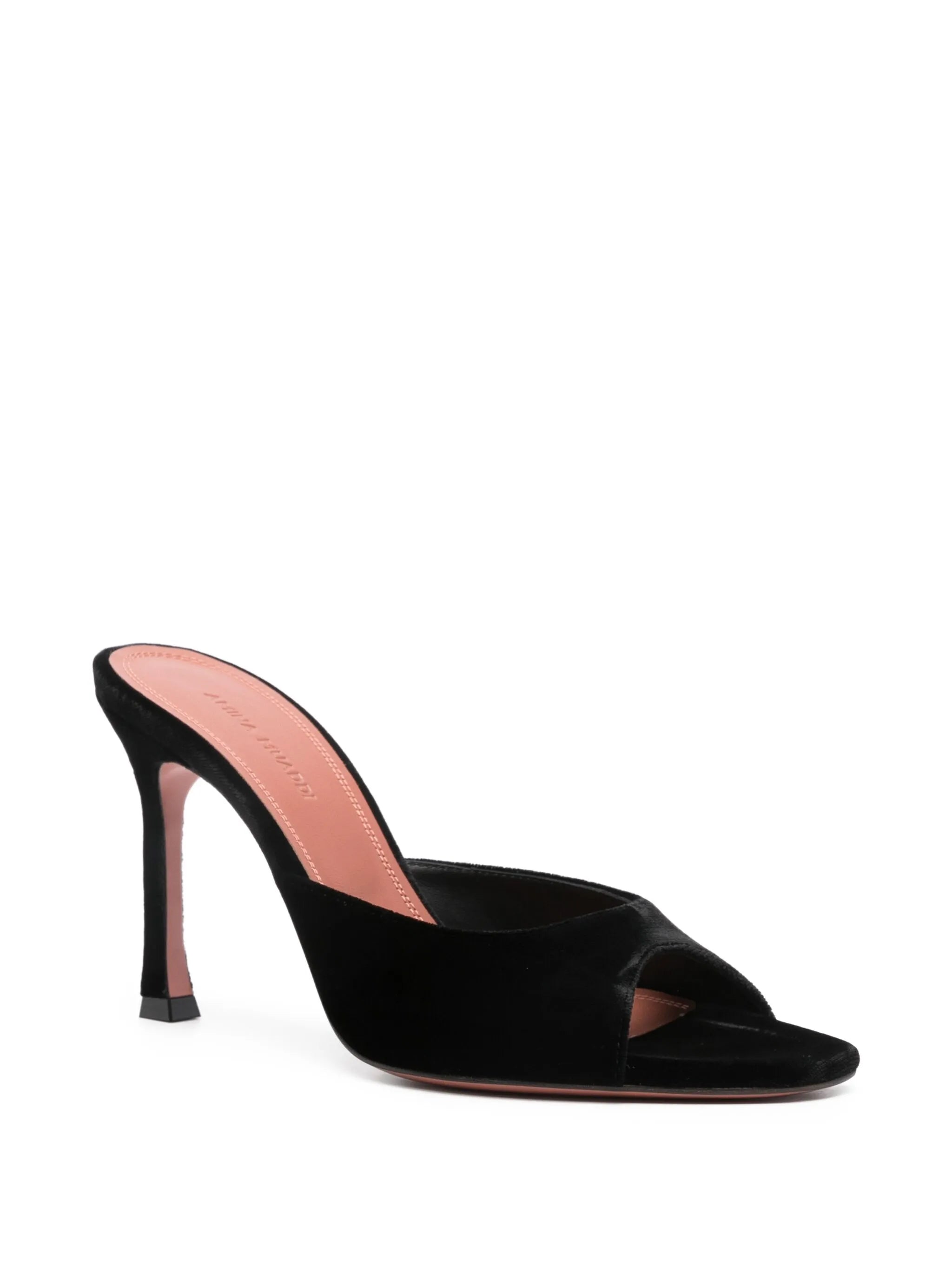 95mm Alexa heeled mules