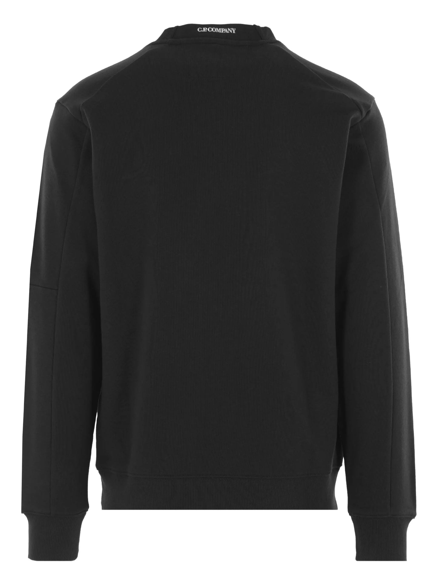 pocket-detail crew-neck sweatshirt