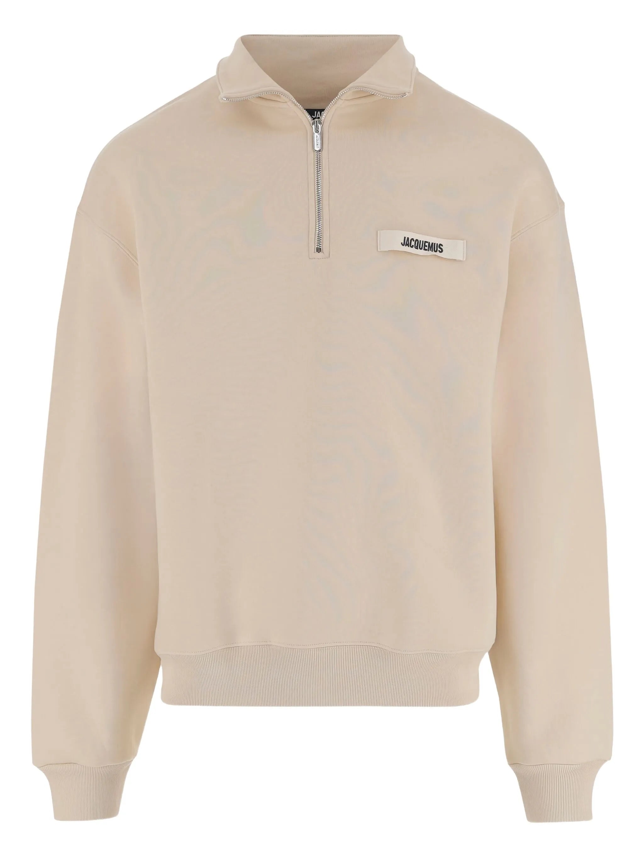The Gros Grain zipped-rollneck sweatshirt