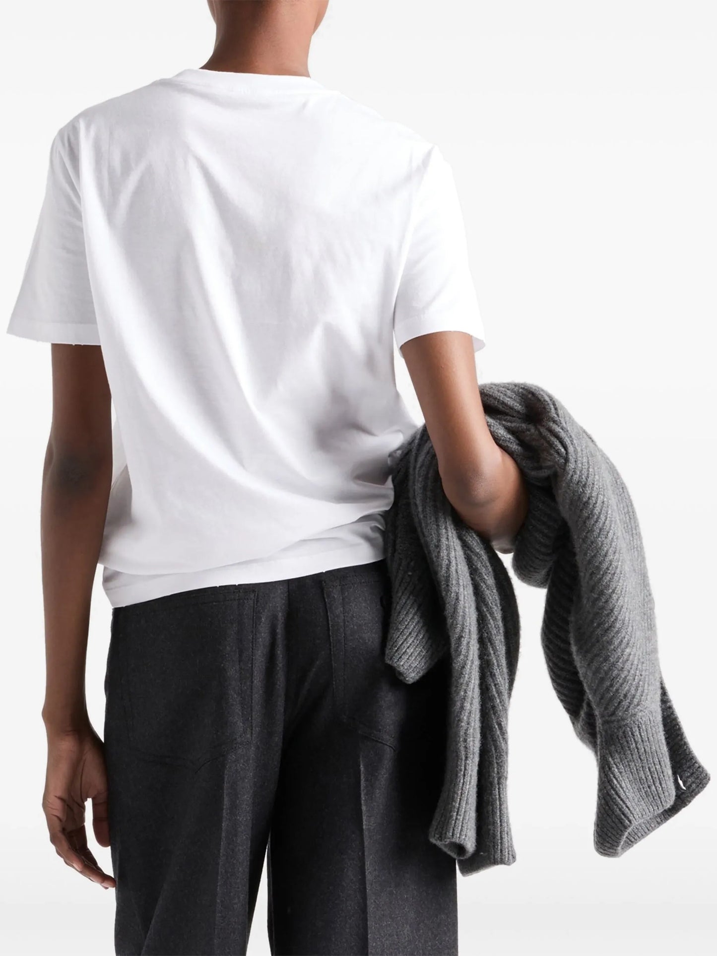 enamel triangle logo T-shirt