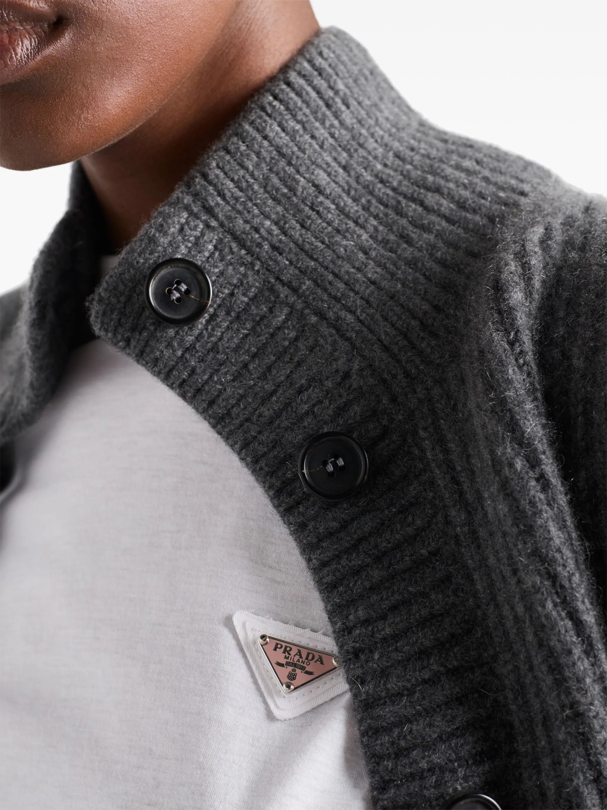 enamel triangle logo T-shirt