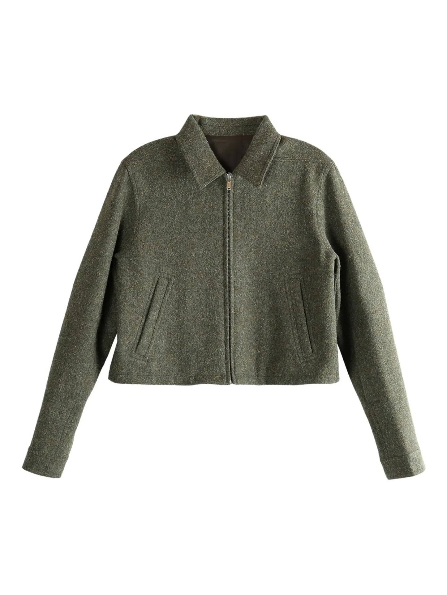 Alice Brad cropped zip-up jacket