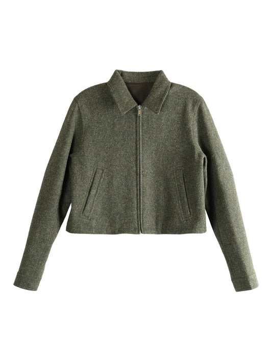 Alice Brad cropped zip-up jacket