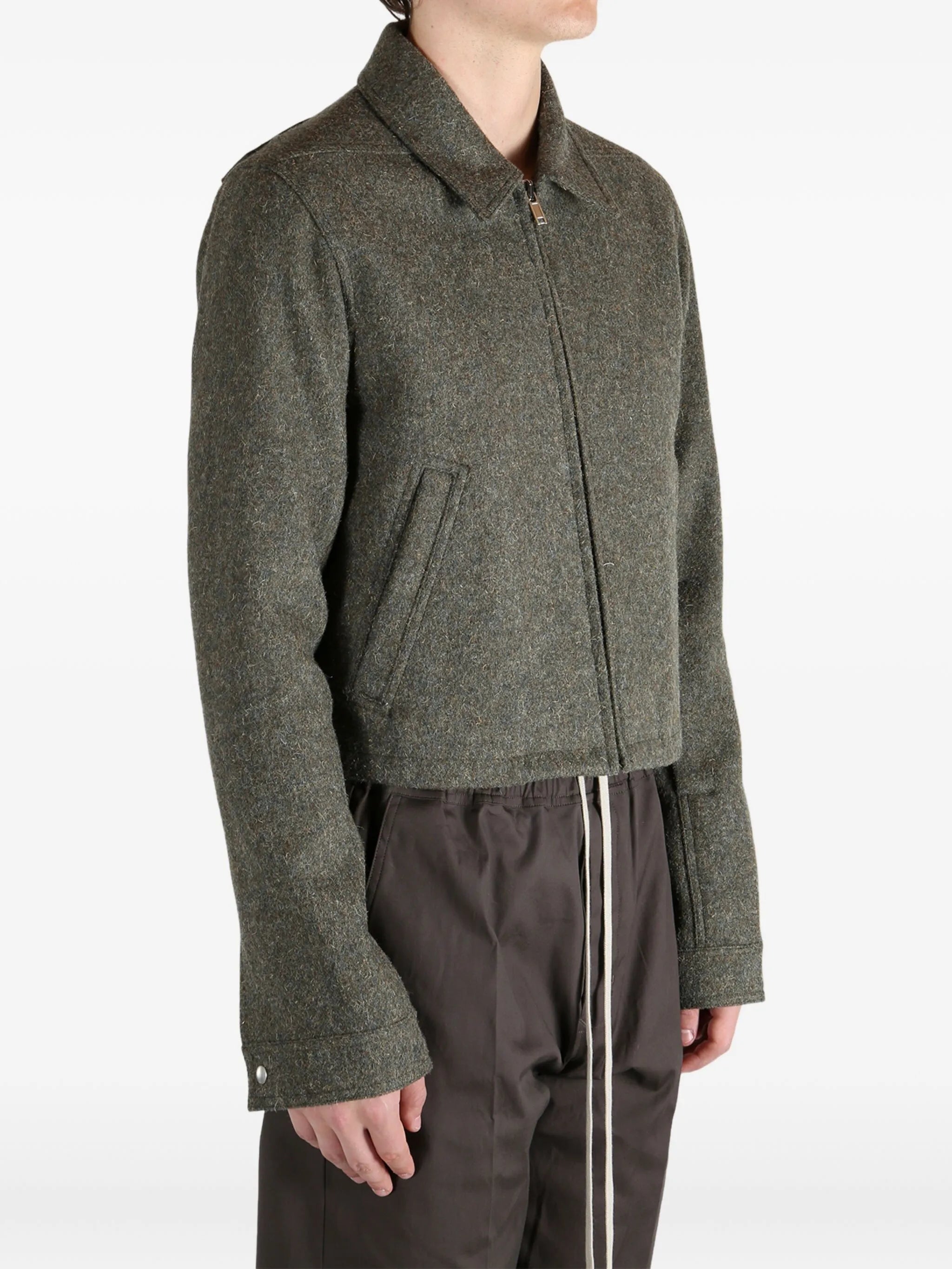 Alice Brad cropped zip-up jacket