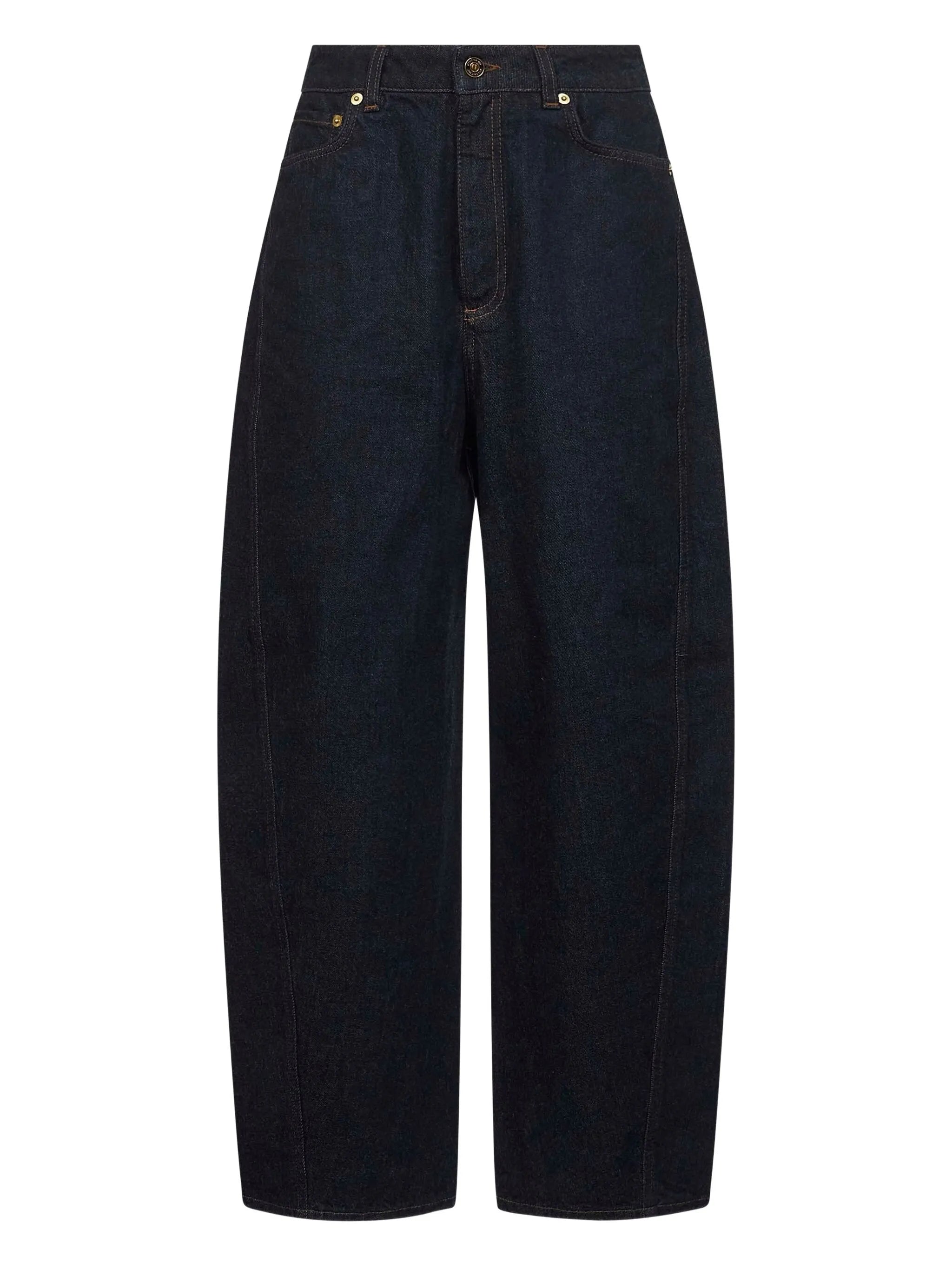 cocoon-leg jeans
