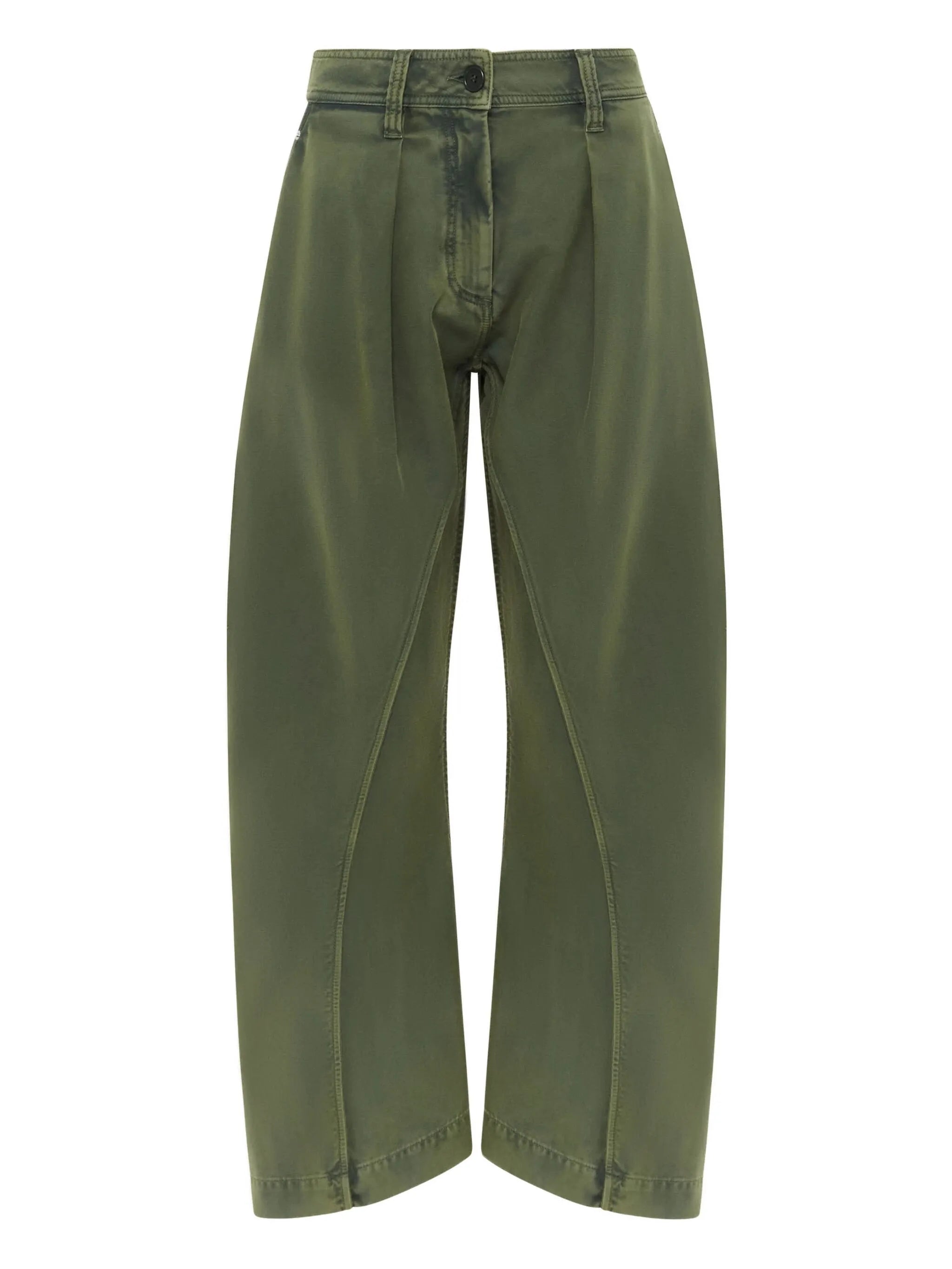 twisted-seam trousers