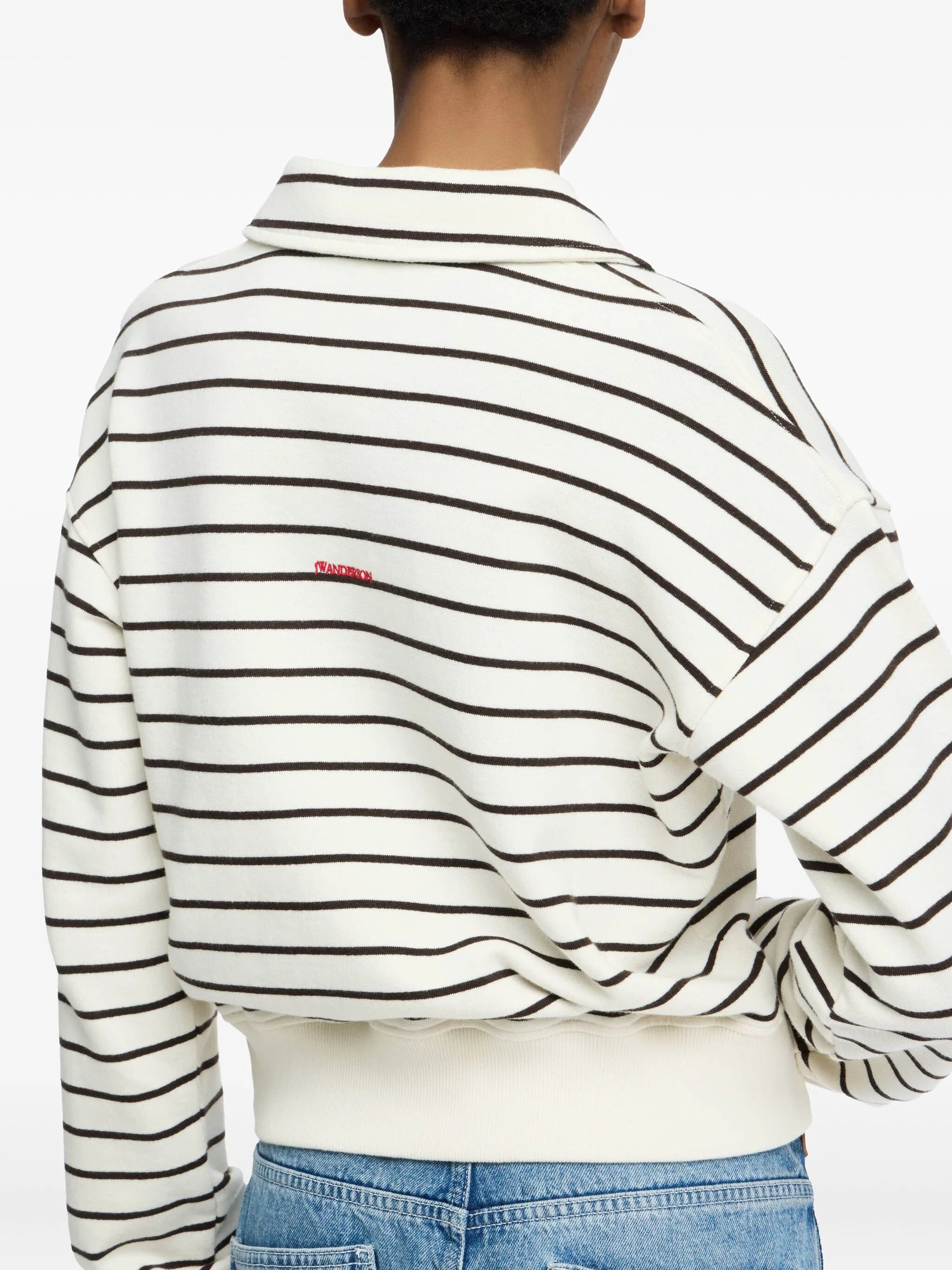 striped polo shirt