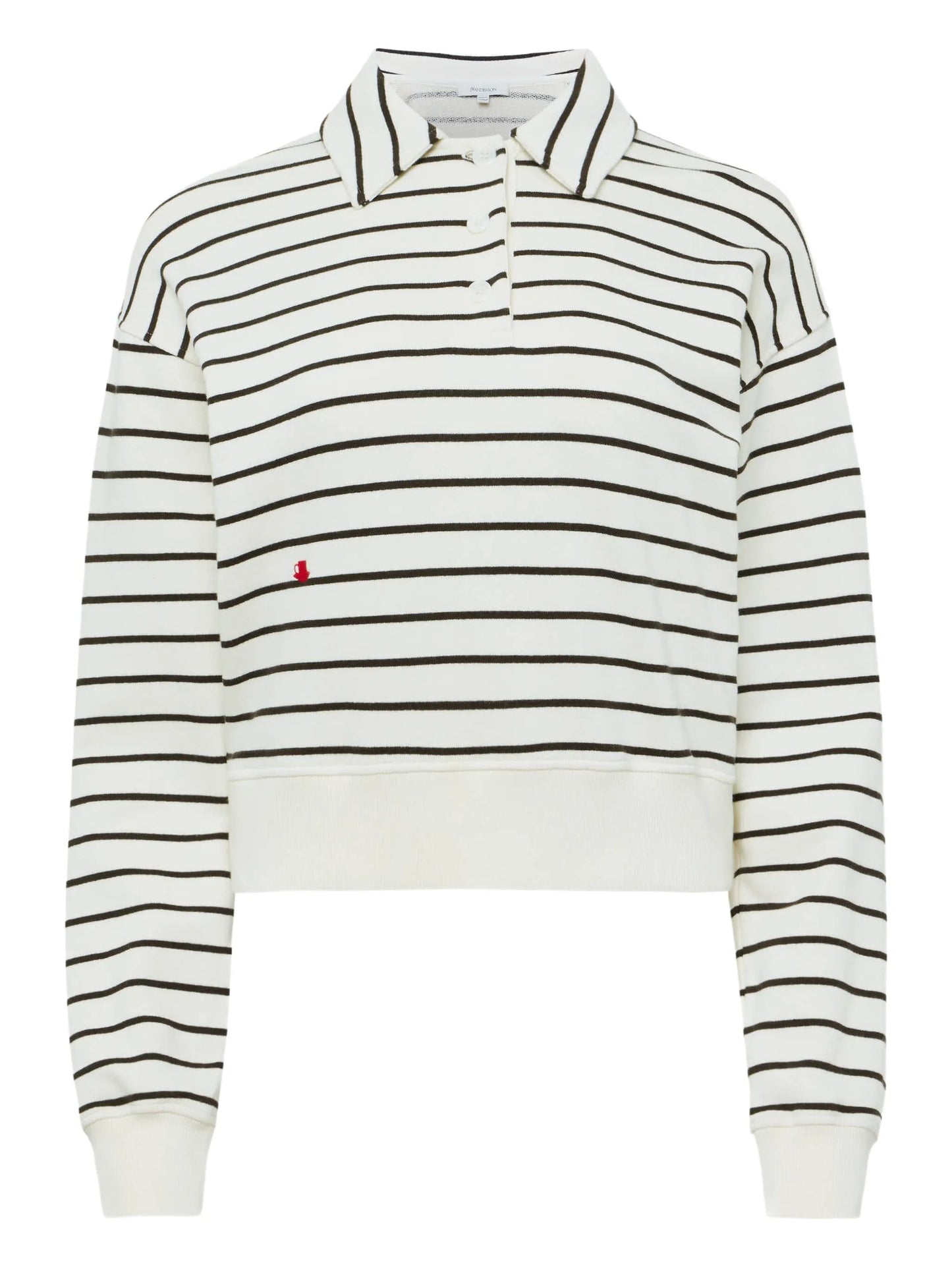 striped polo shirt
