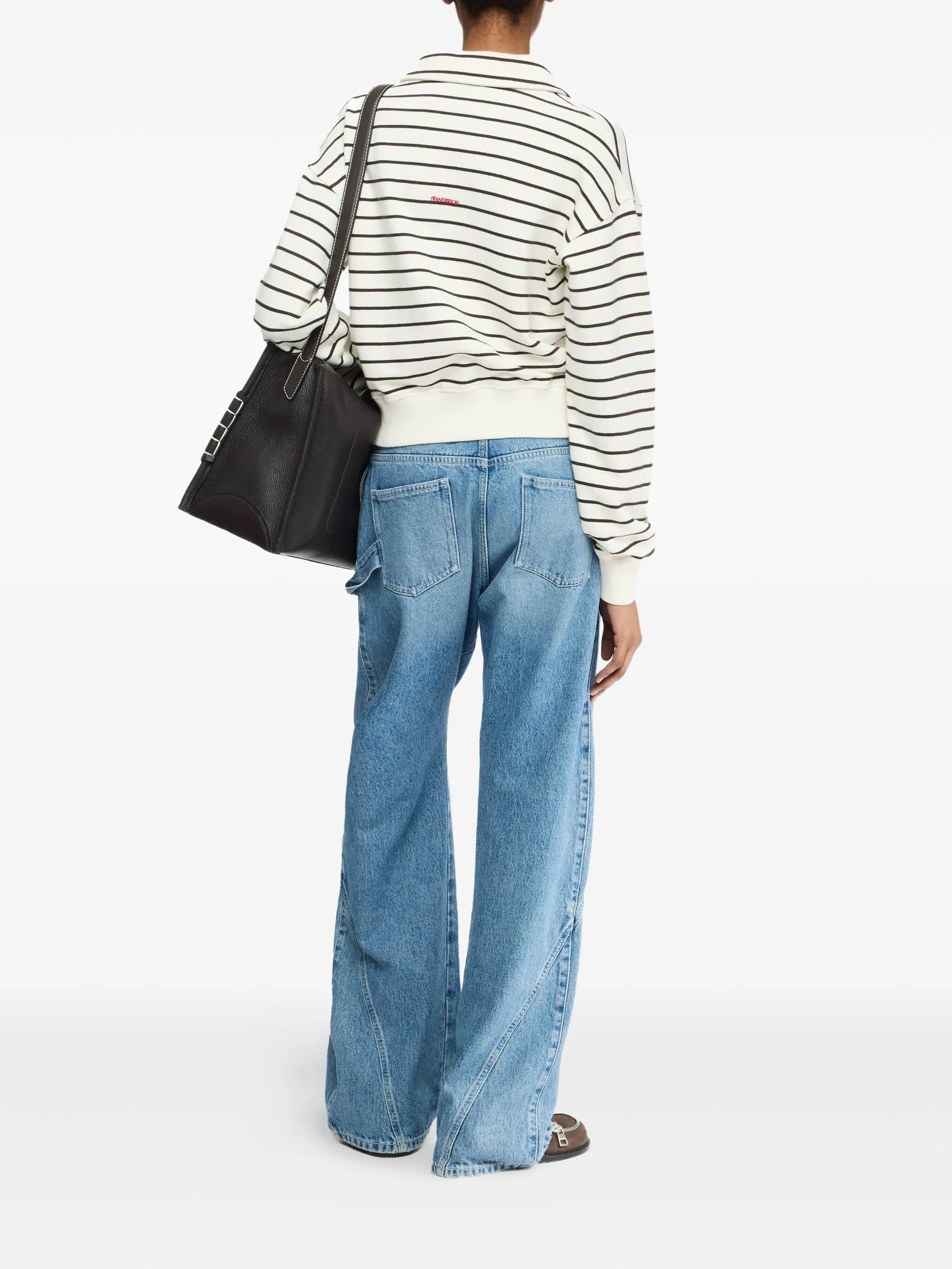 striped polo shirt