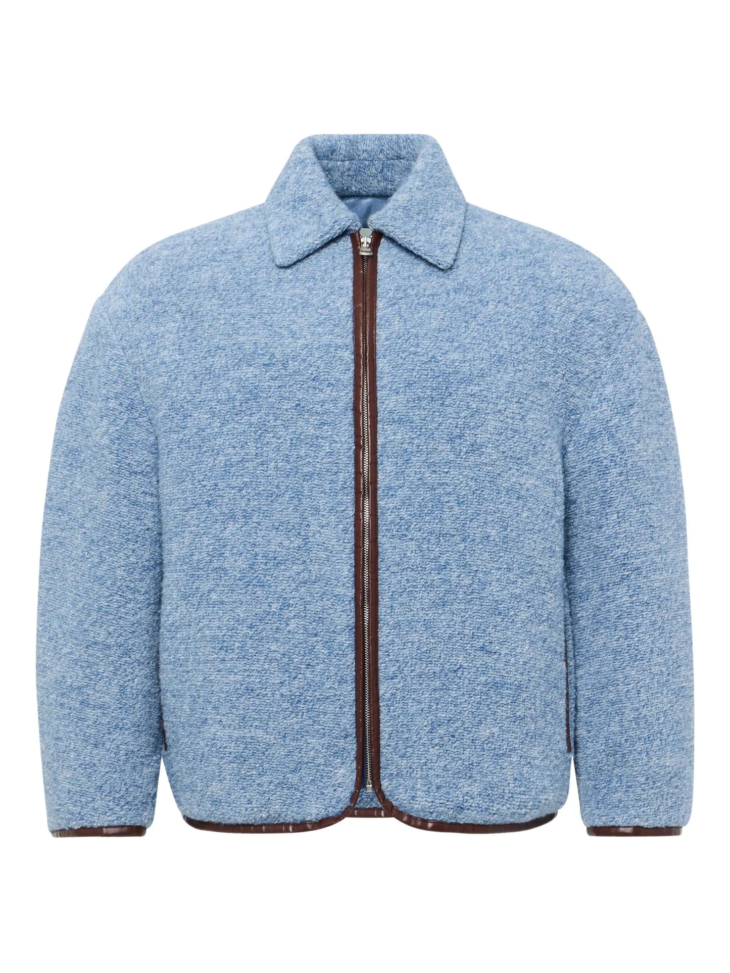 zip-up bomber jacket