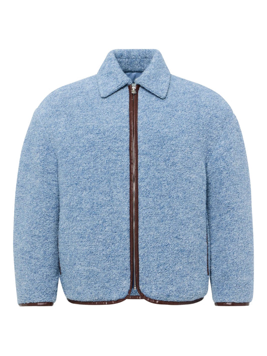 zip-up bomber jacket