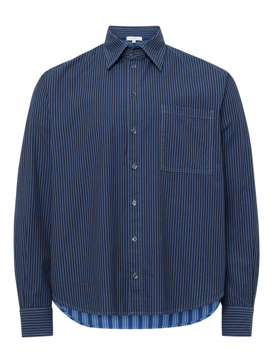 striped cotton shirt