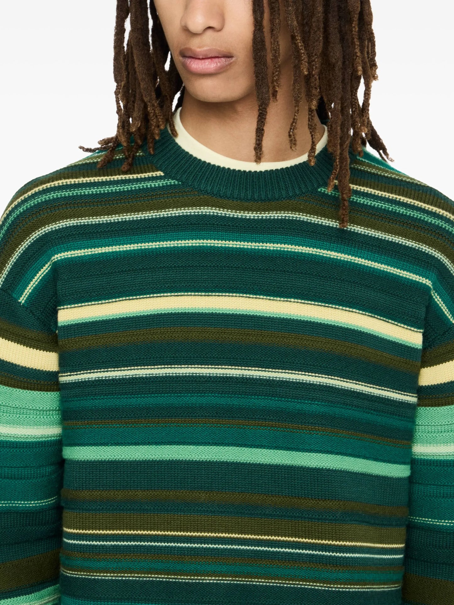 striped merino wool sweater