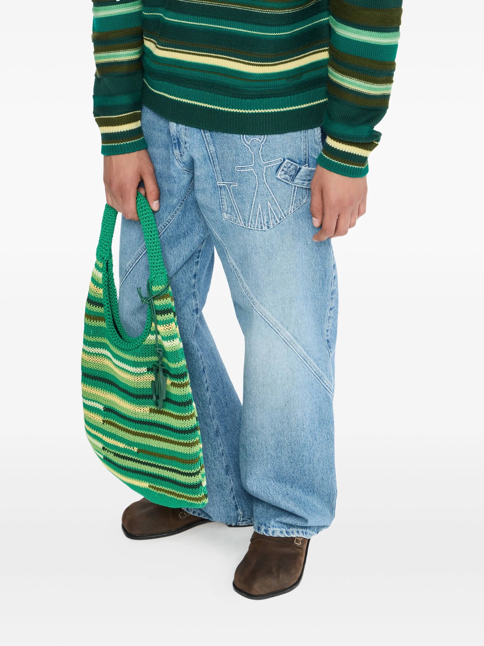 striped merino wool sweater