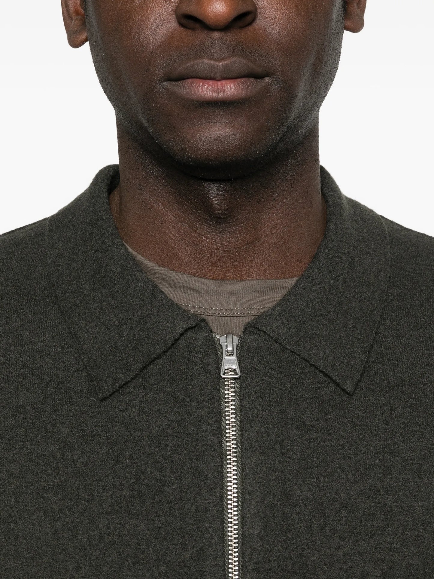 Jonas 6398 zipped cardigan