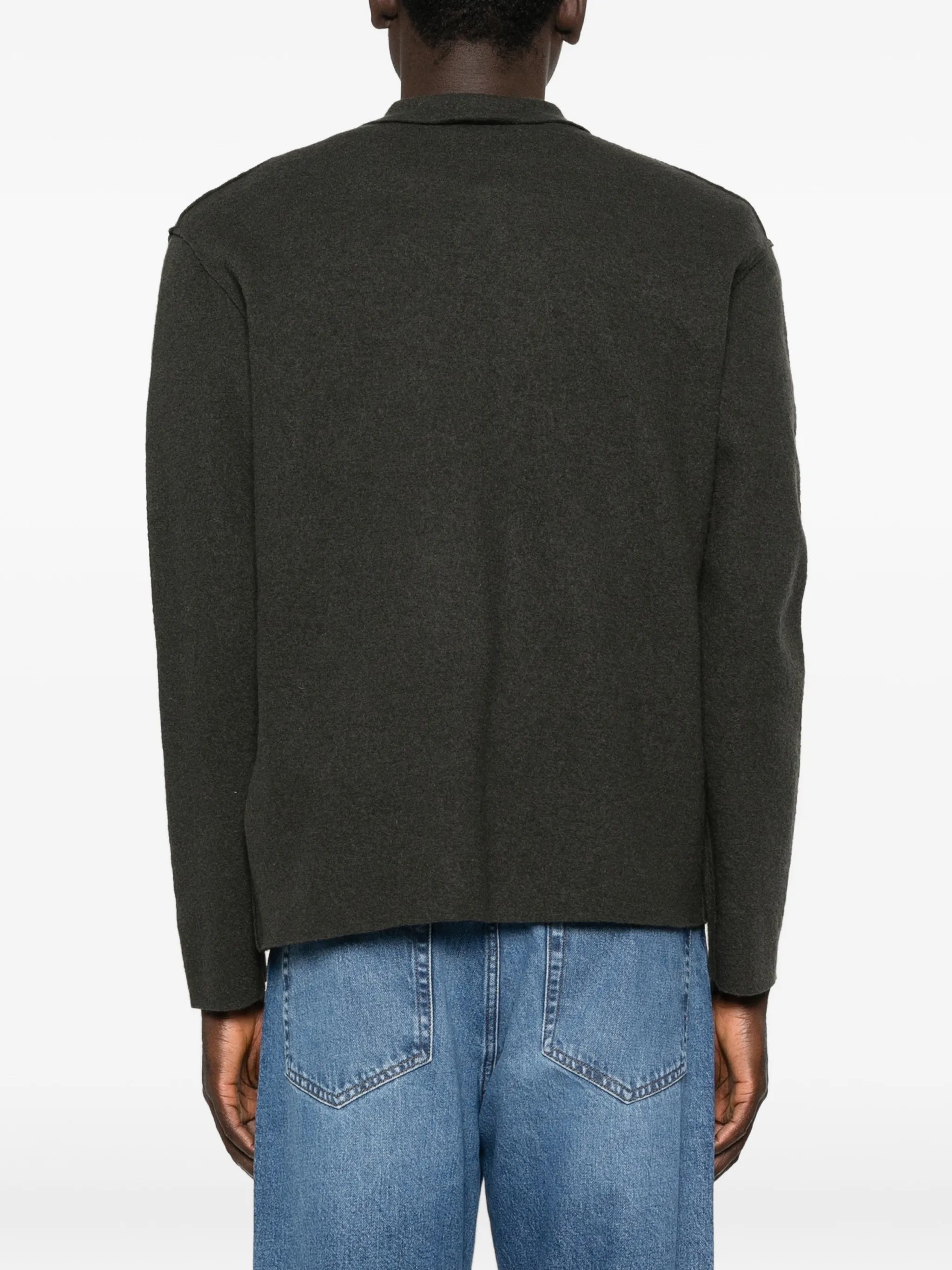 Jonas 6398 zipped cardigan