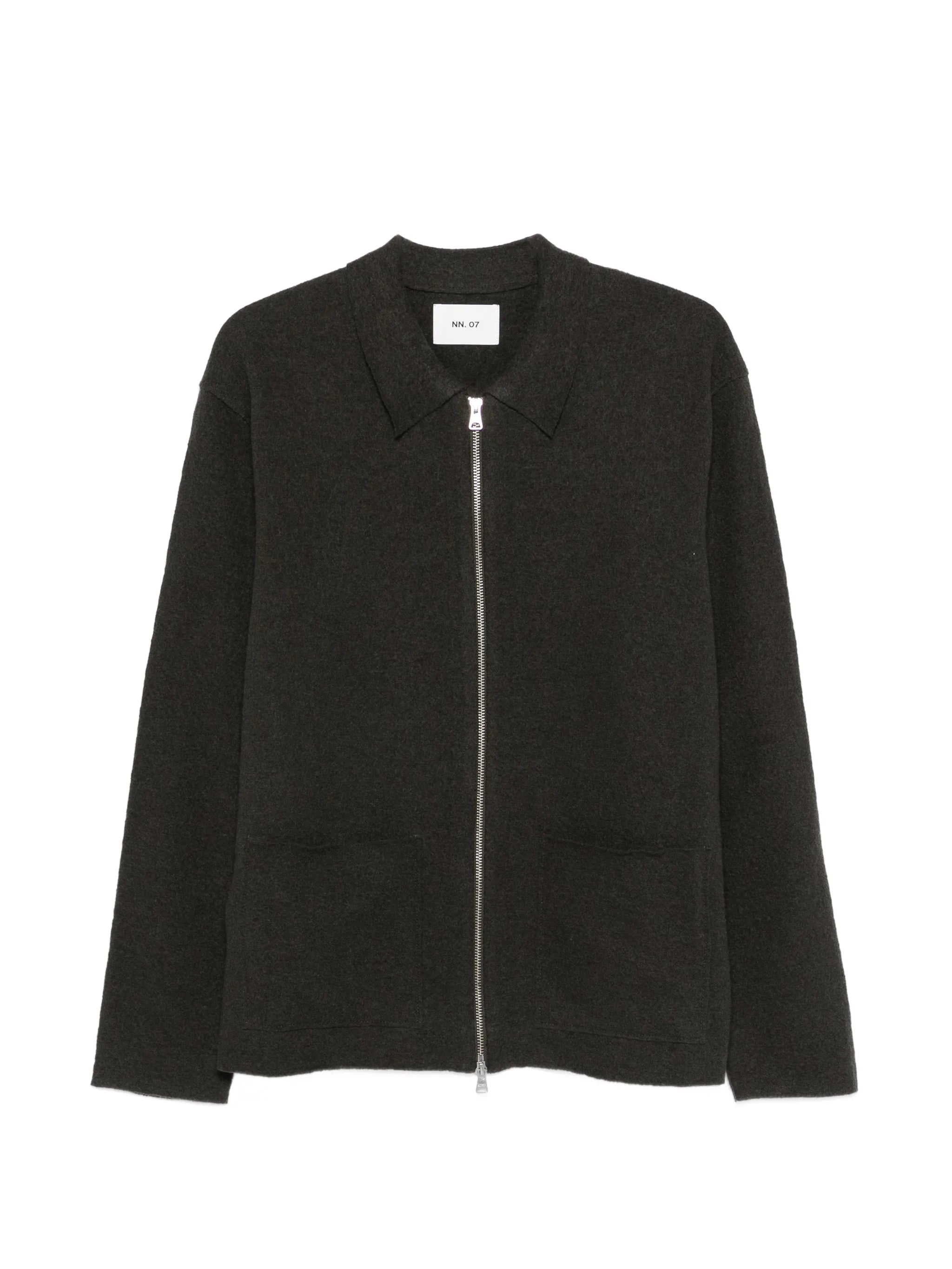 Jonas 6398 zipped cardigan