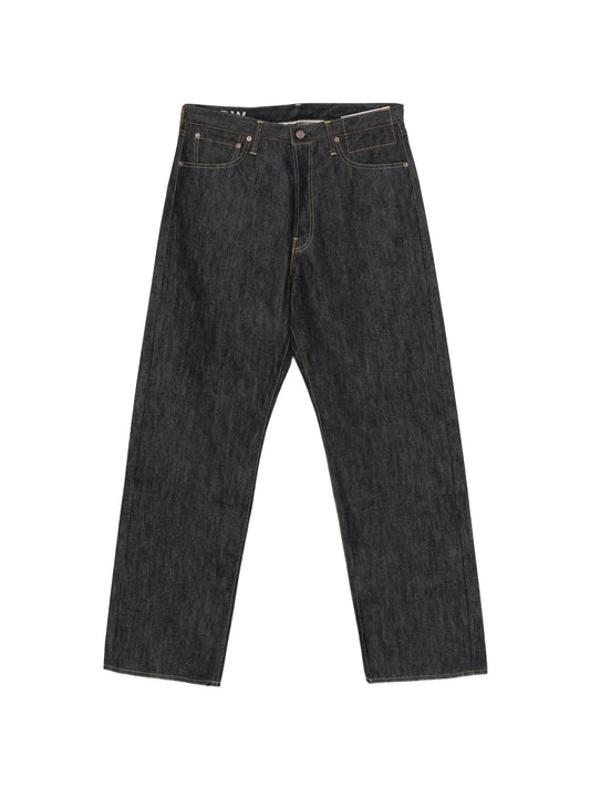 Social Sculpture 01 wide raw jeans