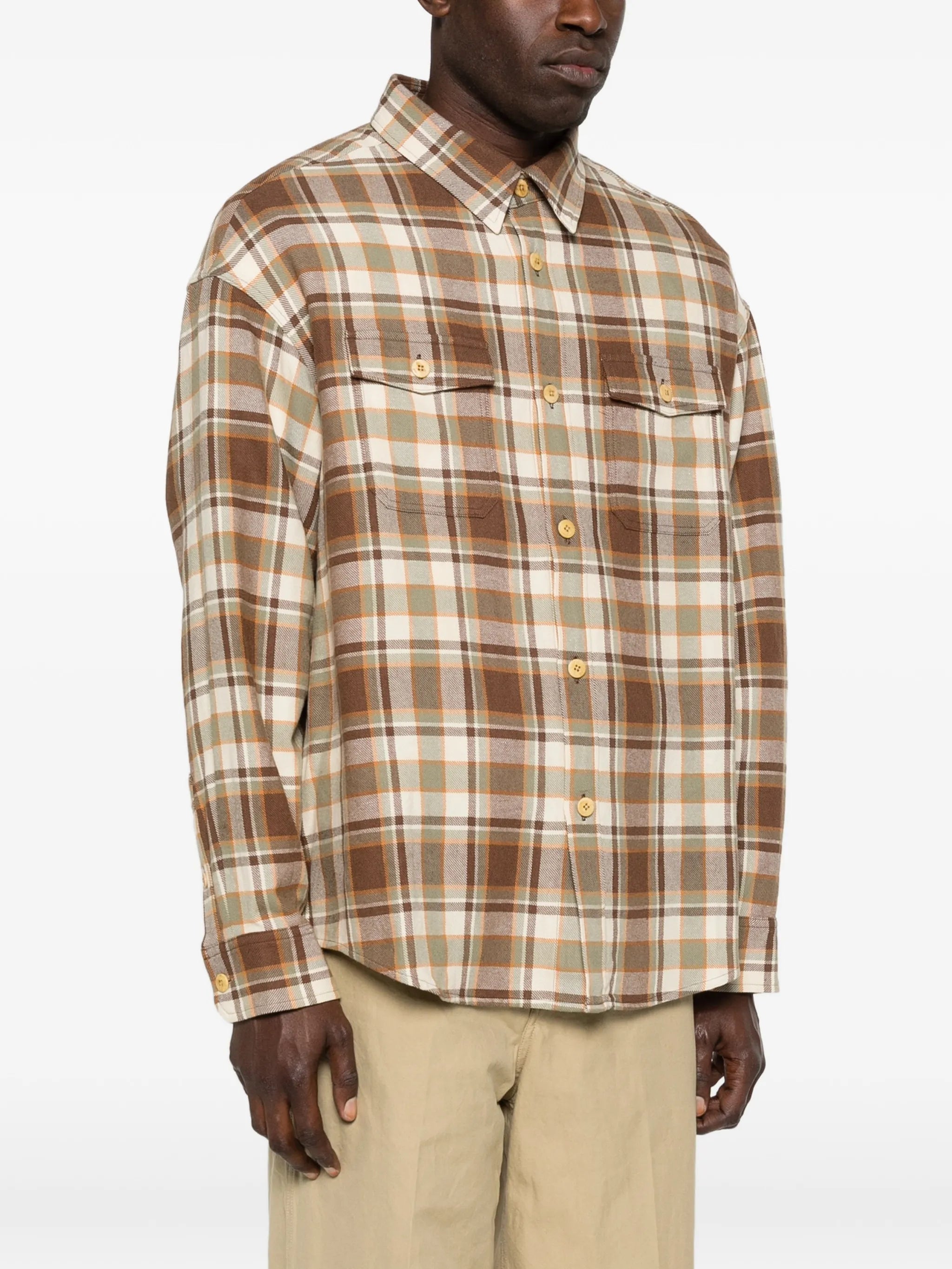 Lumber checked shirt