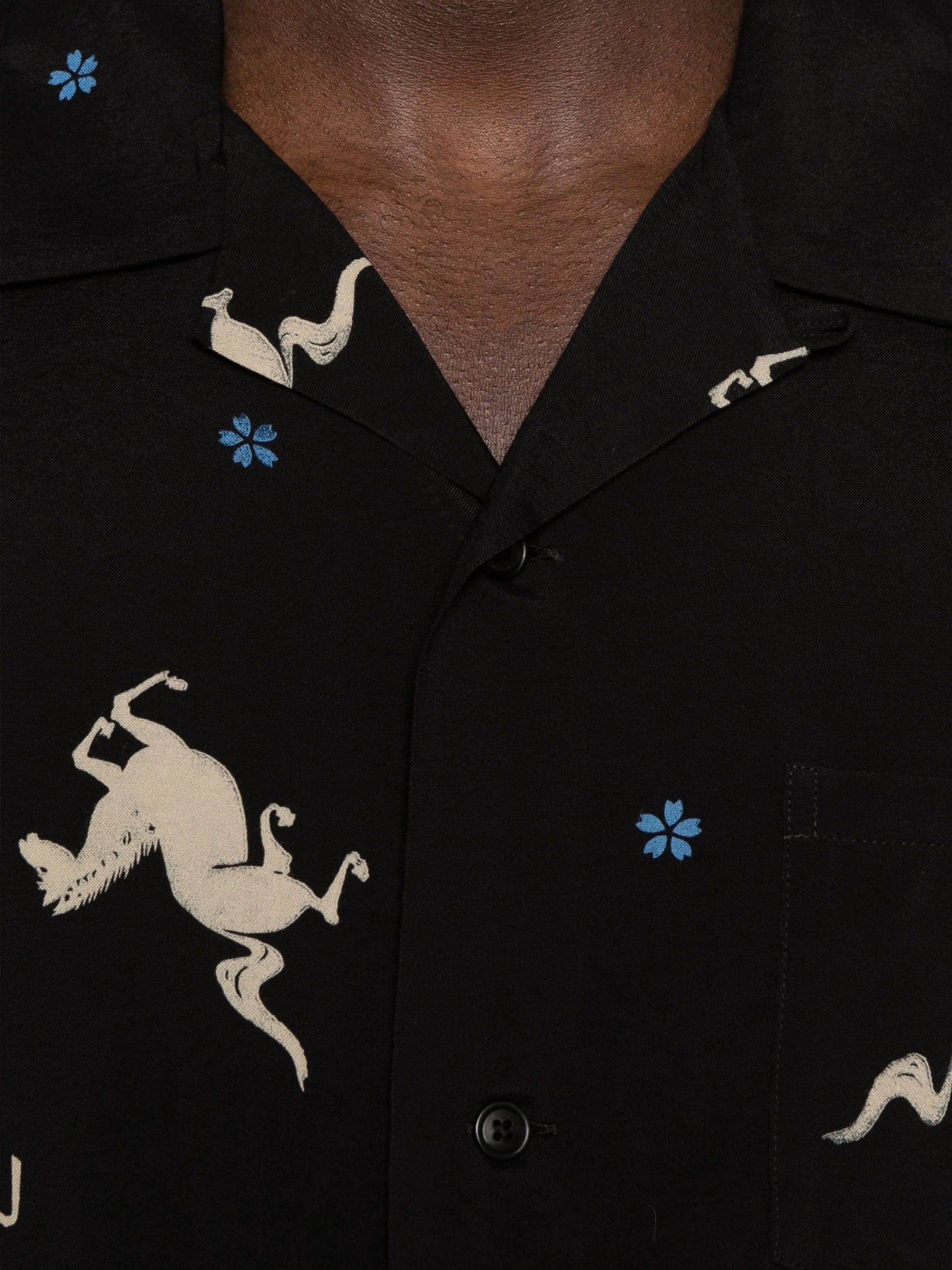 Crosby horse-print shirt