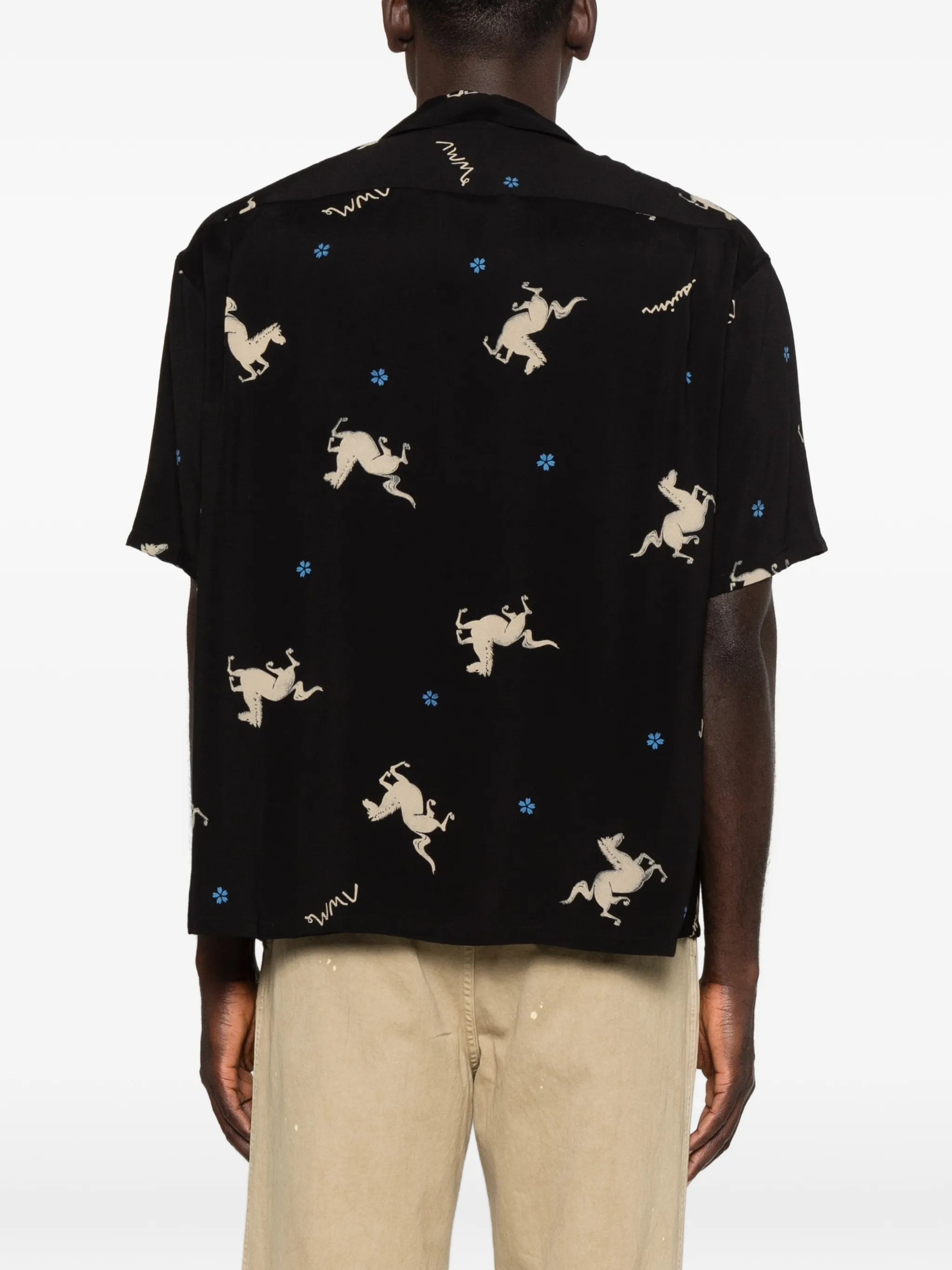 Crosby horse-print shirt