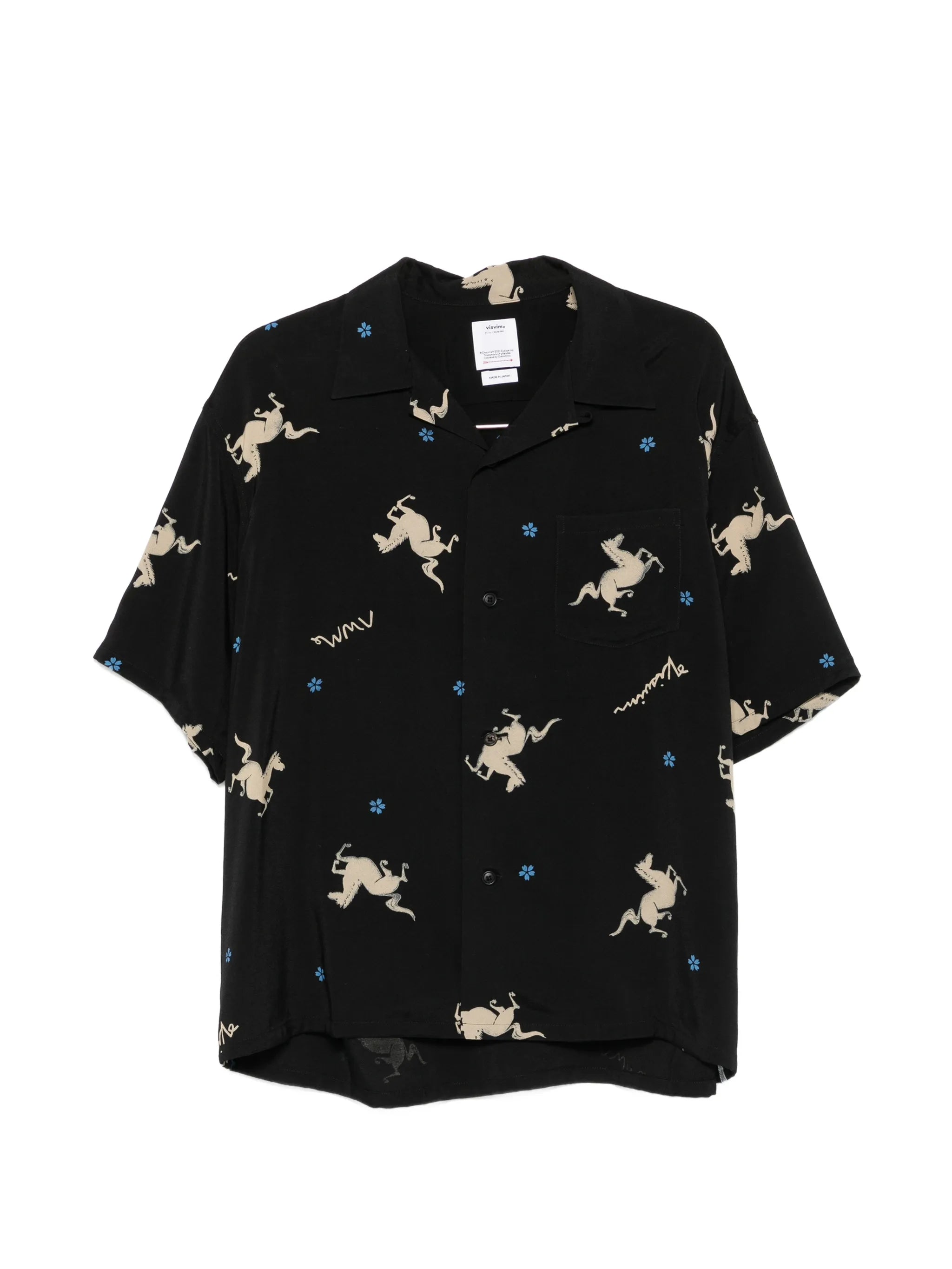 Crosby horse-print shirt