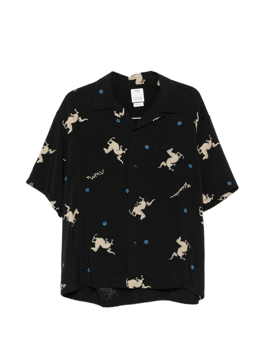 Crosby horse-print shirt