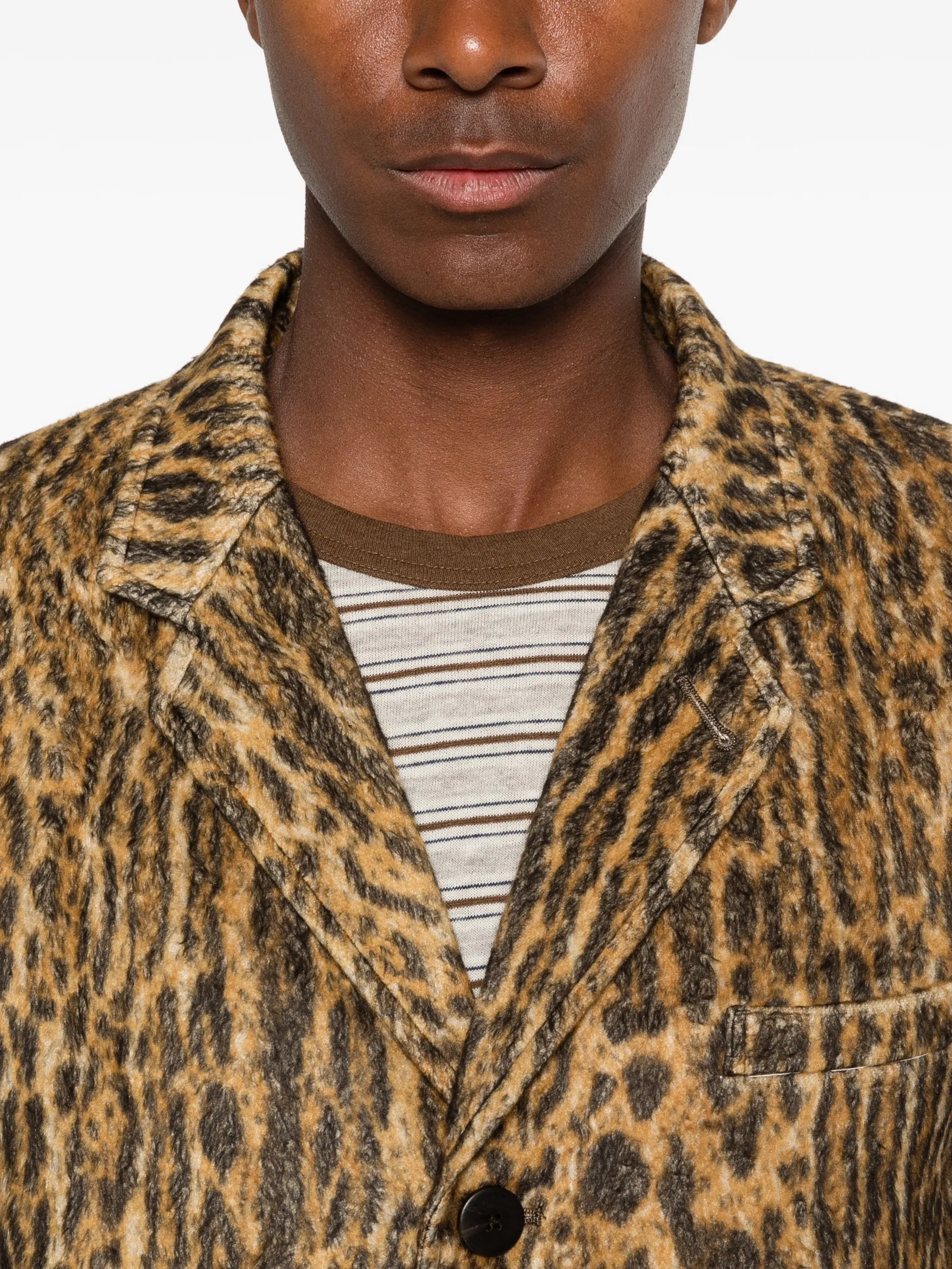 Bowen leopard-print blazer