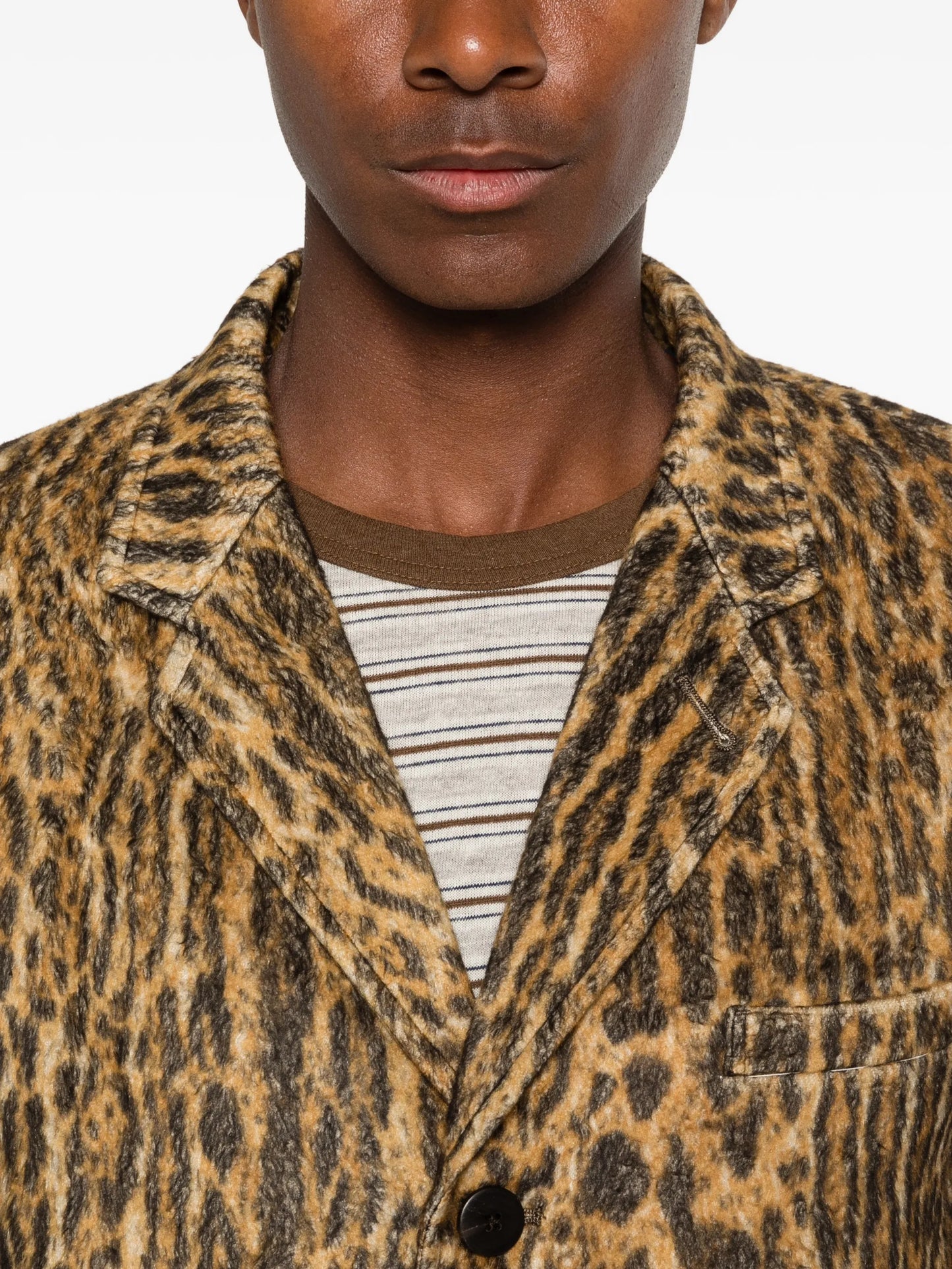 Bowen leopard-print blazer