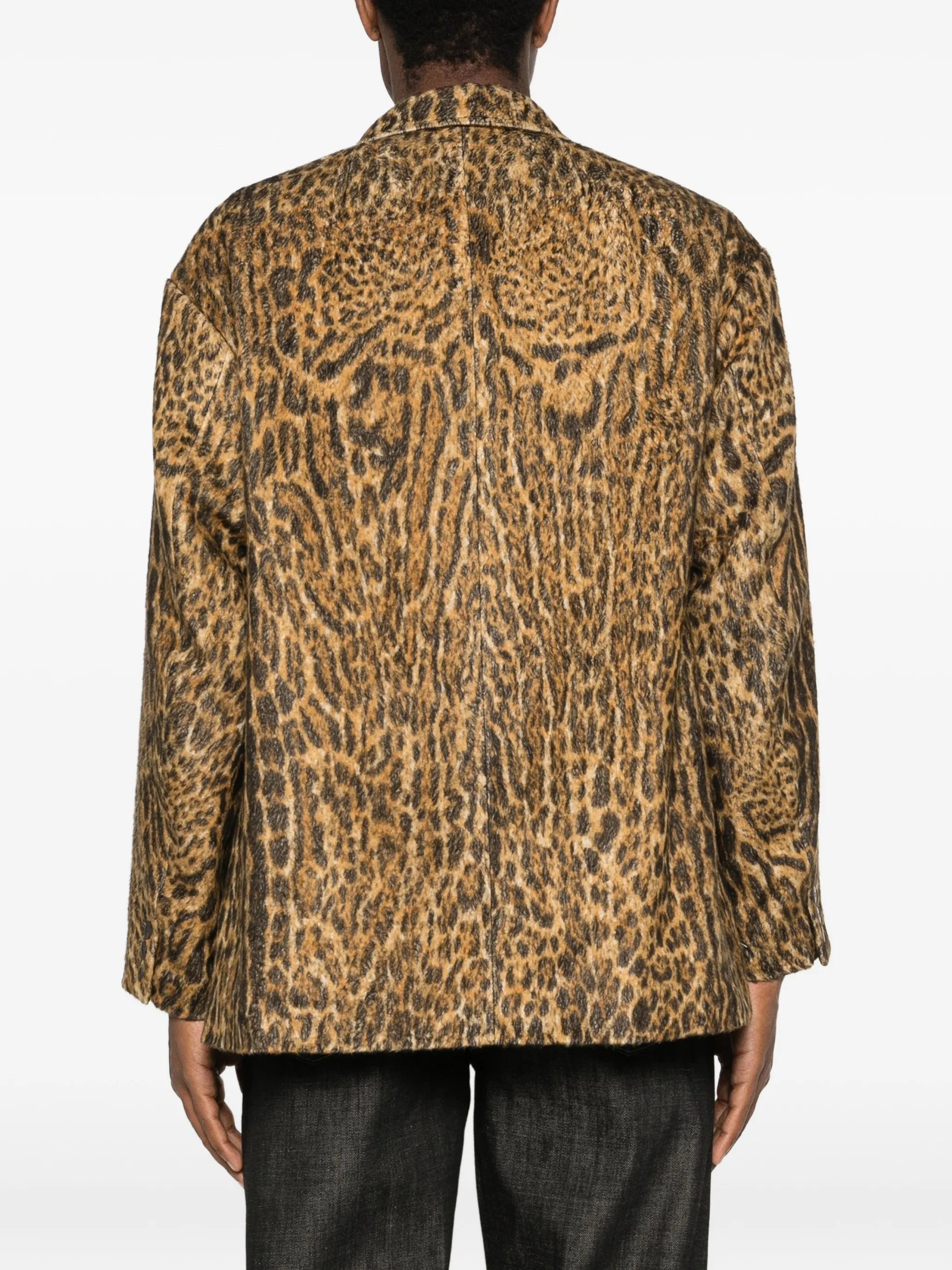 Bowen leopard-print blazer