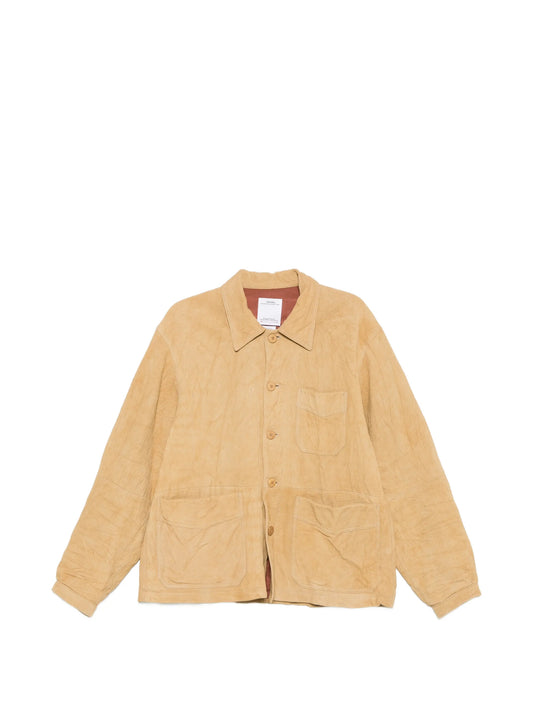 patch-pocket travail coverall jacket