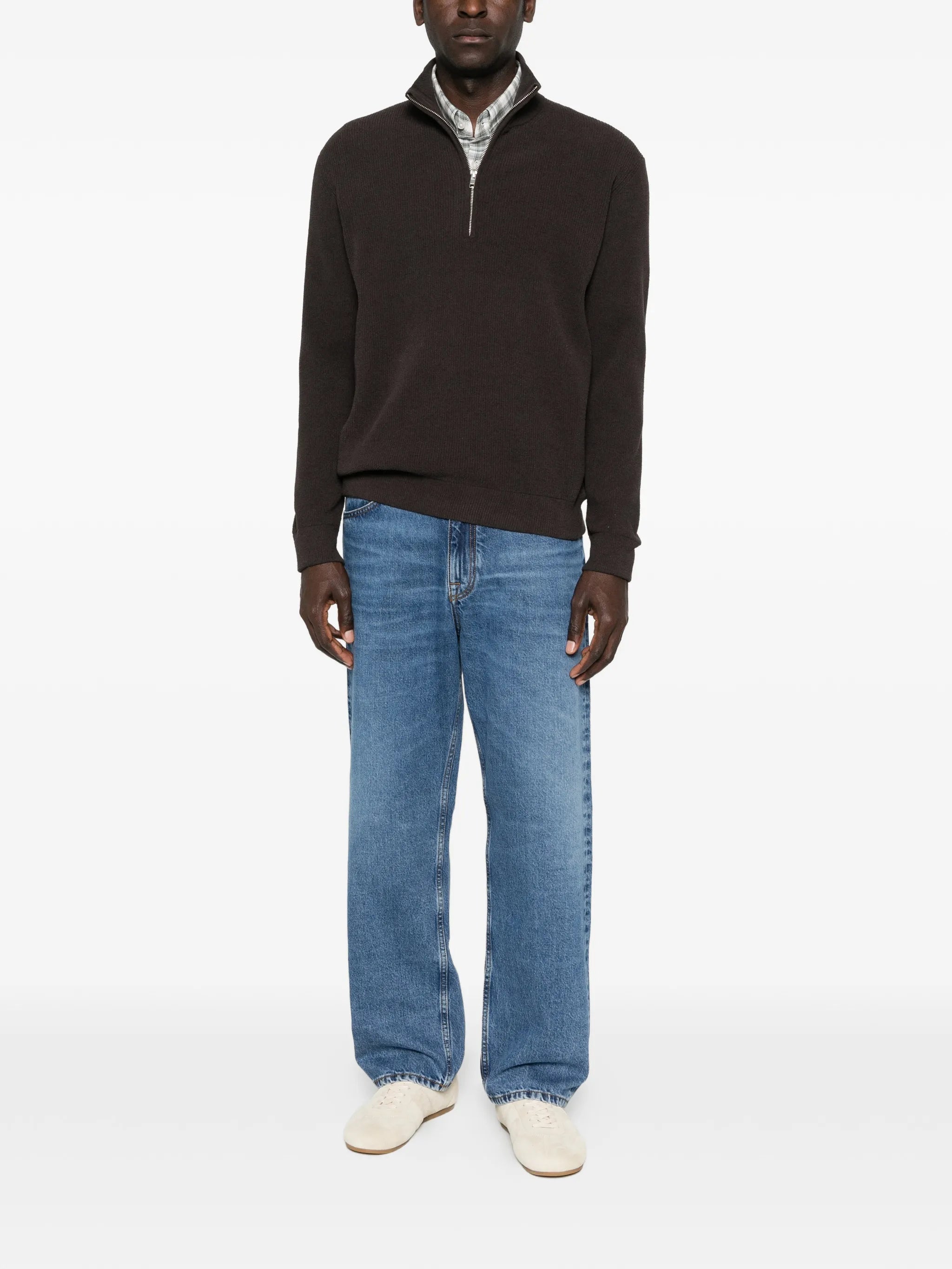 Danny 6429 half-zip sweater