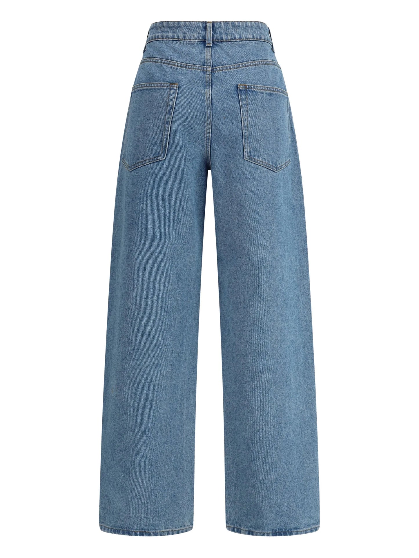 five-pocket baggy jeans