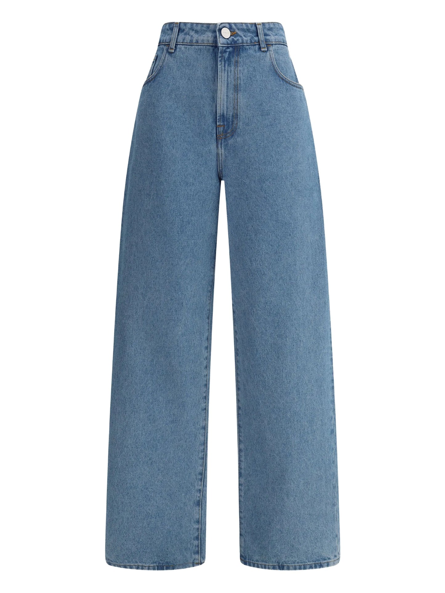 five-pocket baggy jeans