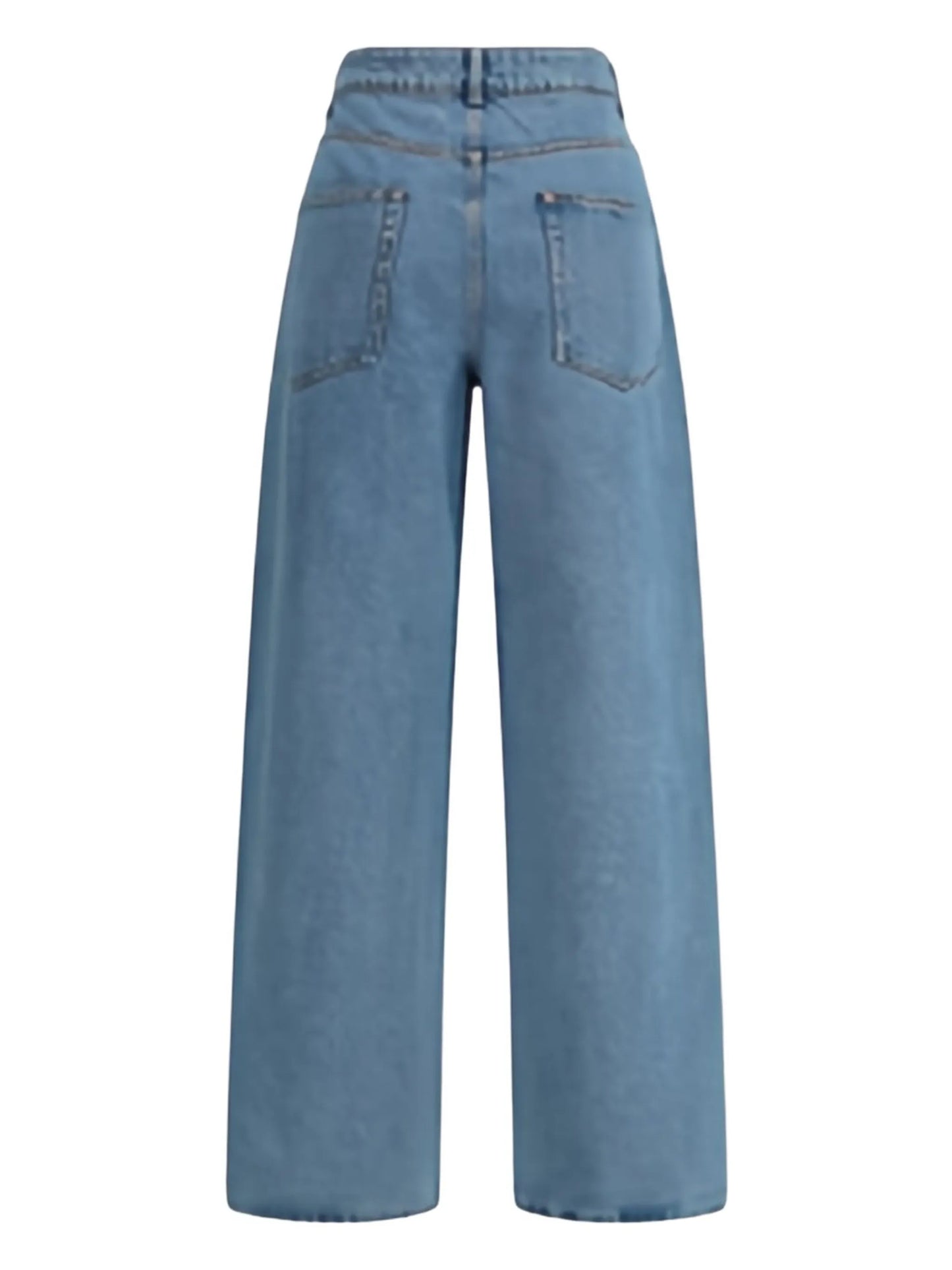 five-pocket baggy jeans