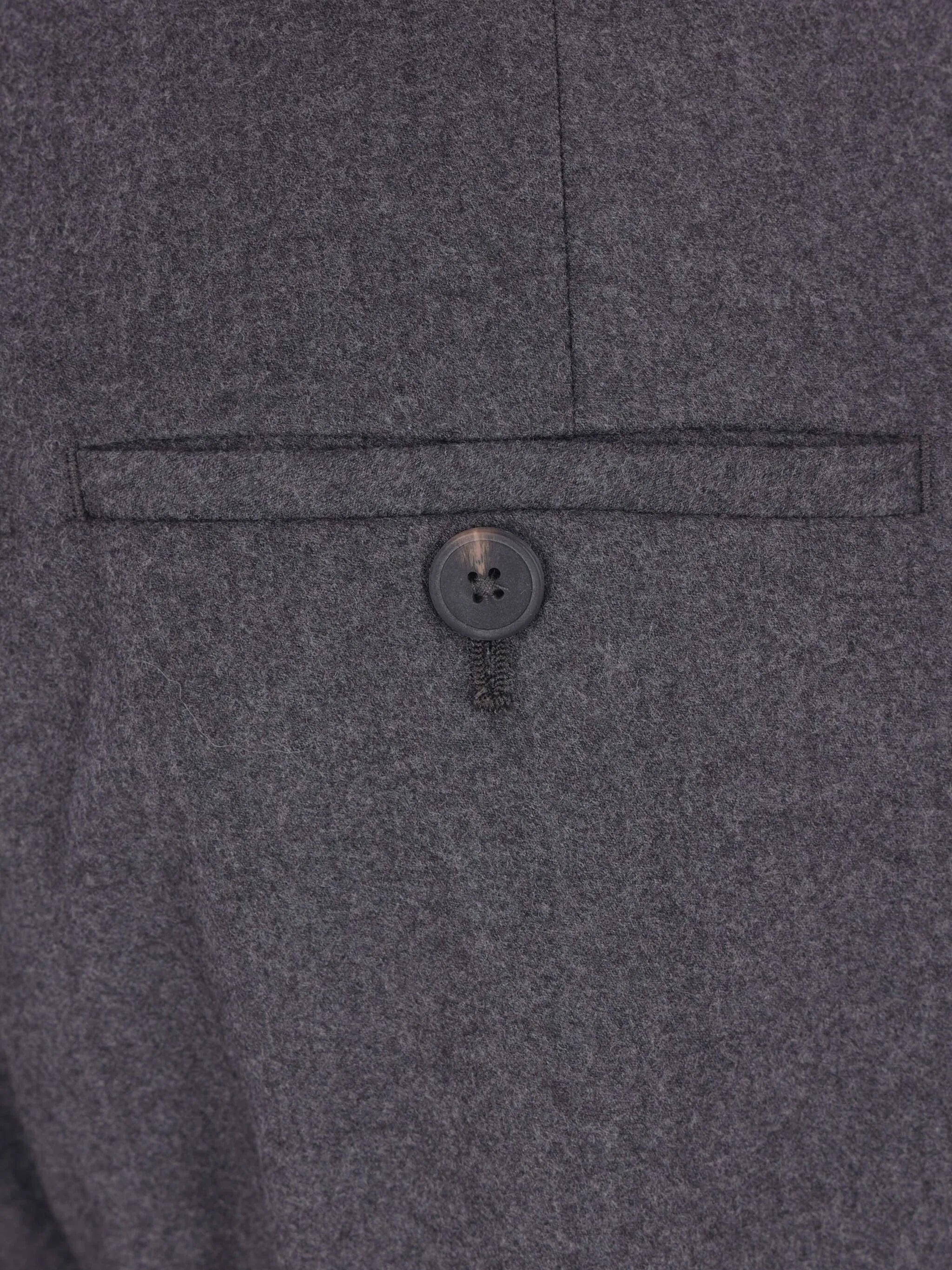 drawstring-waist pleated trousers