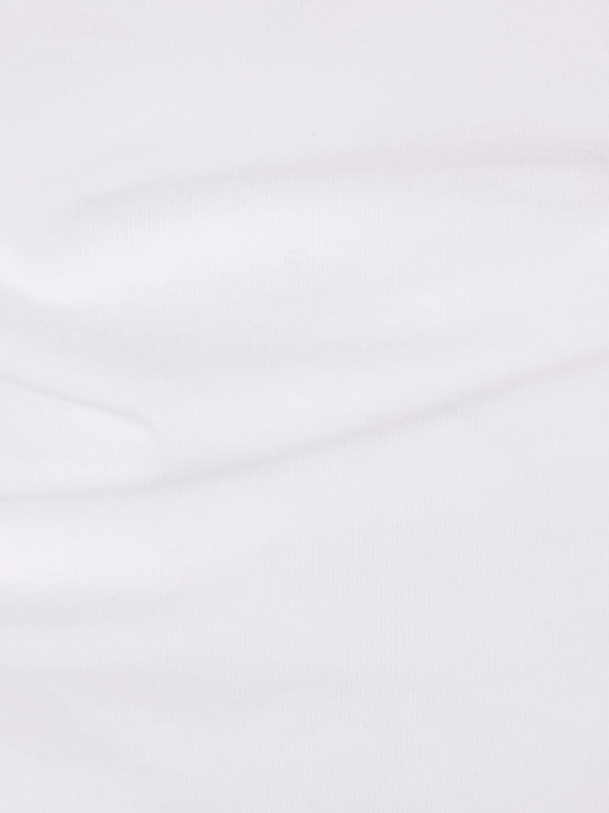 asymmetrical cotton T-shirt